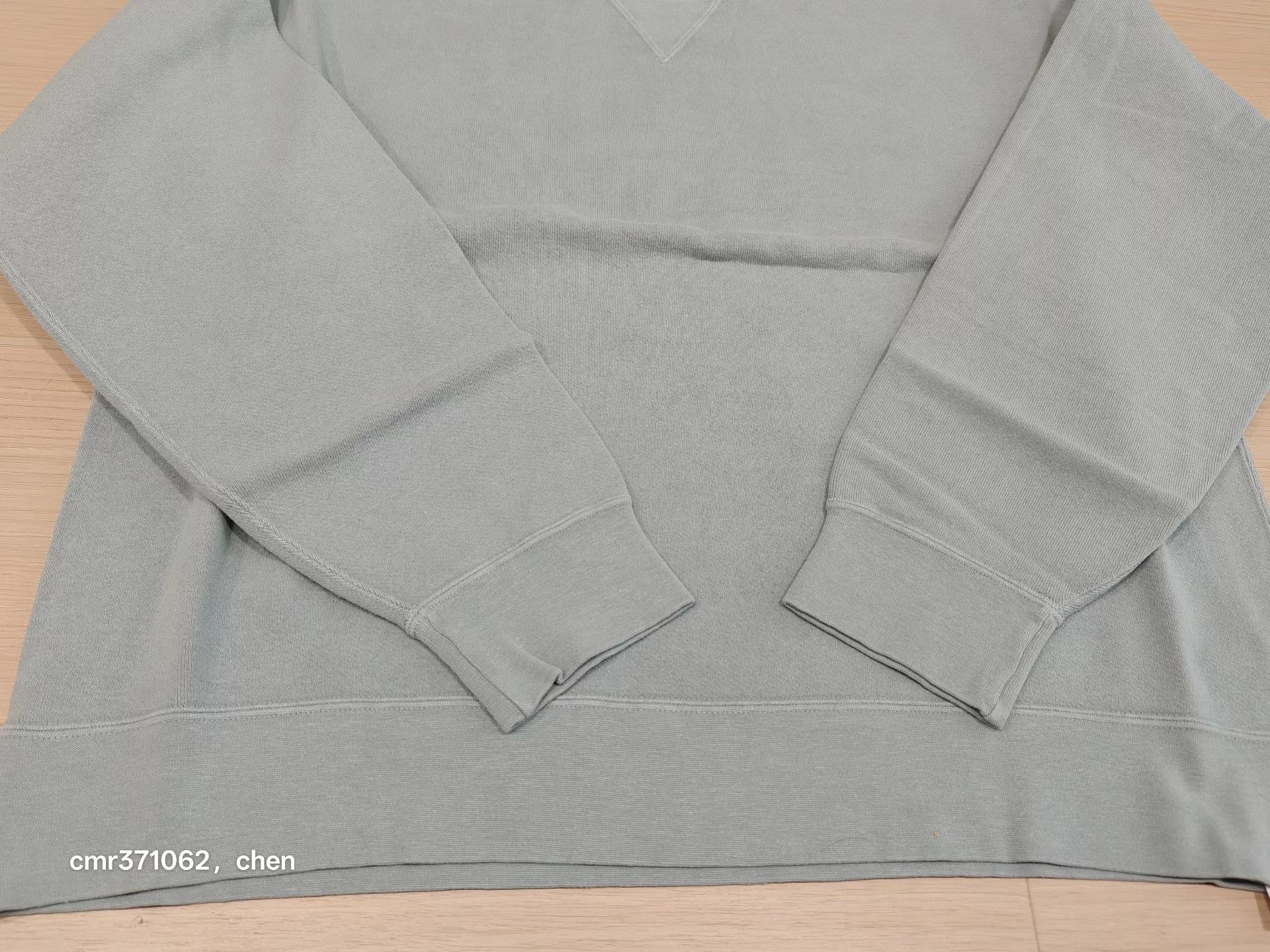 Visvim VISVIM 25SS JUMBO SB SWEAT L/S DMGD lt green US4 Size US XL / EU 56 / 4 - 5 Thumbnail