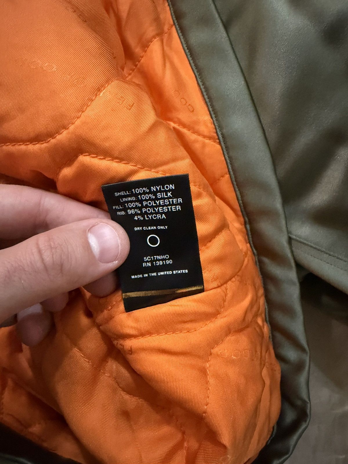 Fear of God Fear of God 5th Collection Satin Hooded Bomber size XL Size US XL / EU 56 / 4 - 8 Thumbnail