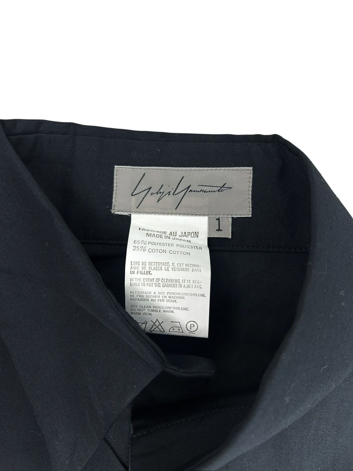 Yohji Yamamoto S/S 05 NWT YYPF Pleated Shirt Size S / US 4 / IT 40 - 5 Thumbnail