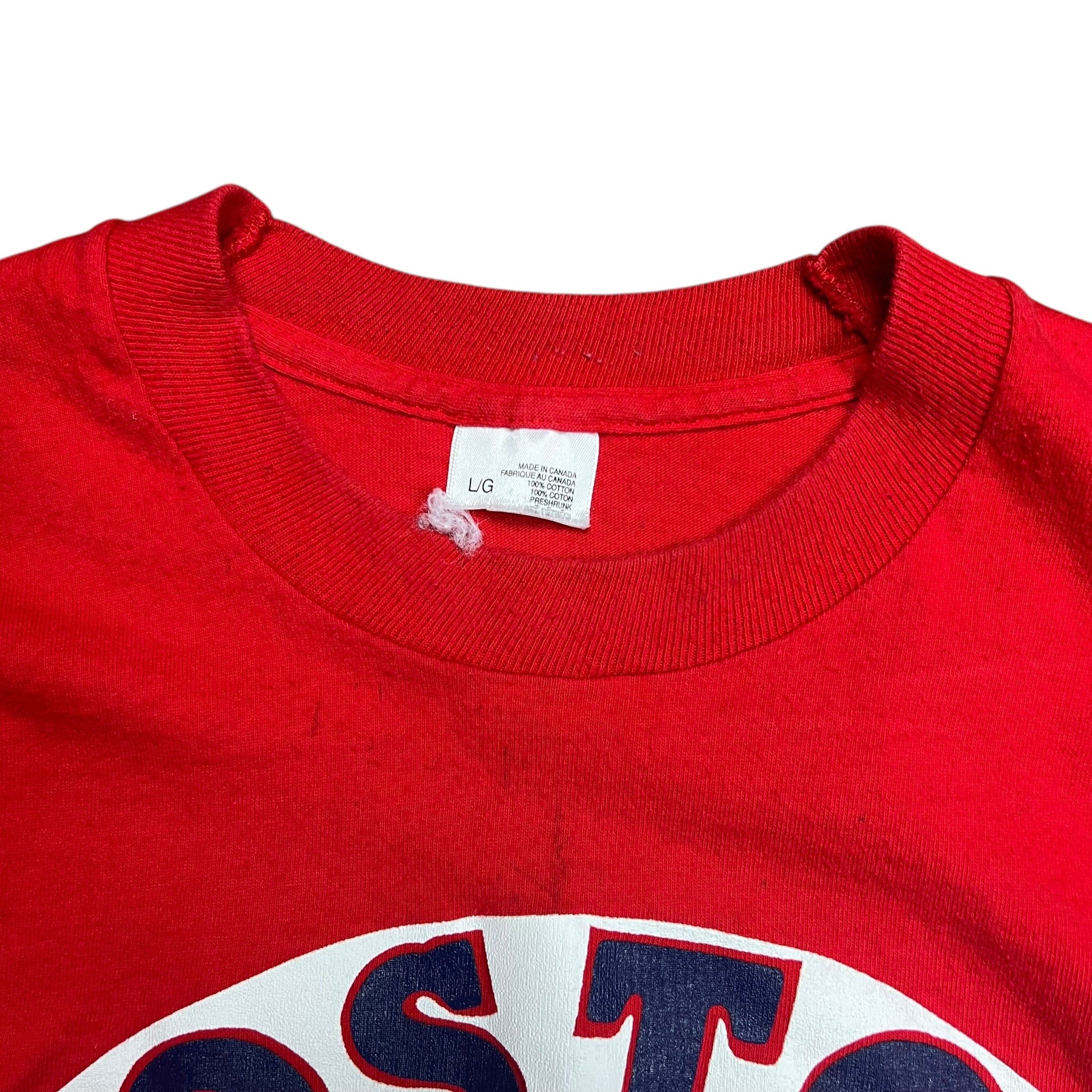 MLB Boston Red Sox MLB Logo T-shirt - L Size US L / EU 52-54 / 3 - 3 Thumbnail