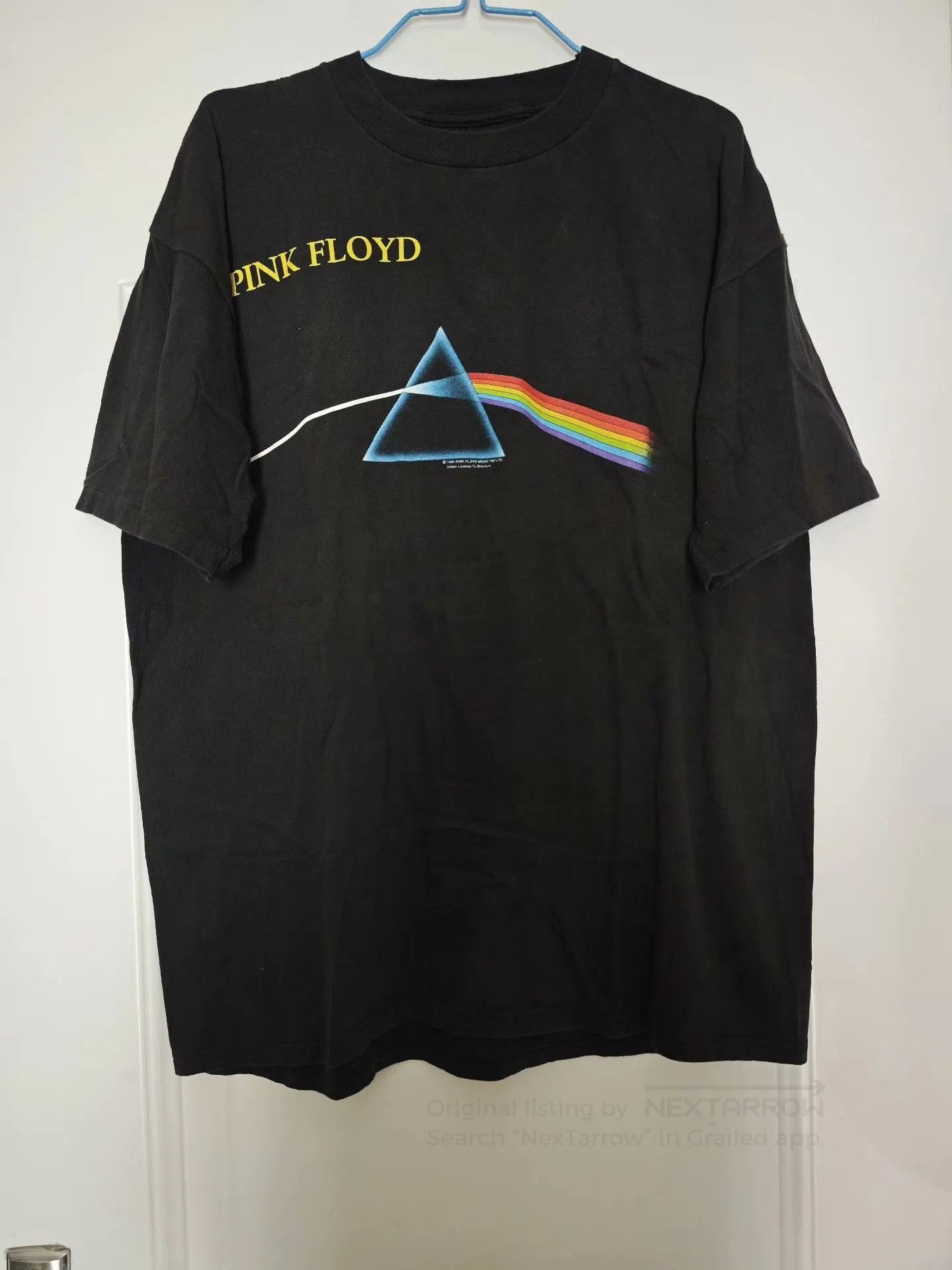 Travis Scott Travis Scott Pink Floyd Dark Side Vintage T. Size US M / EU 48-50 / 2 - 1 Thumbnail