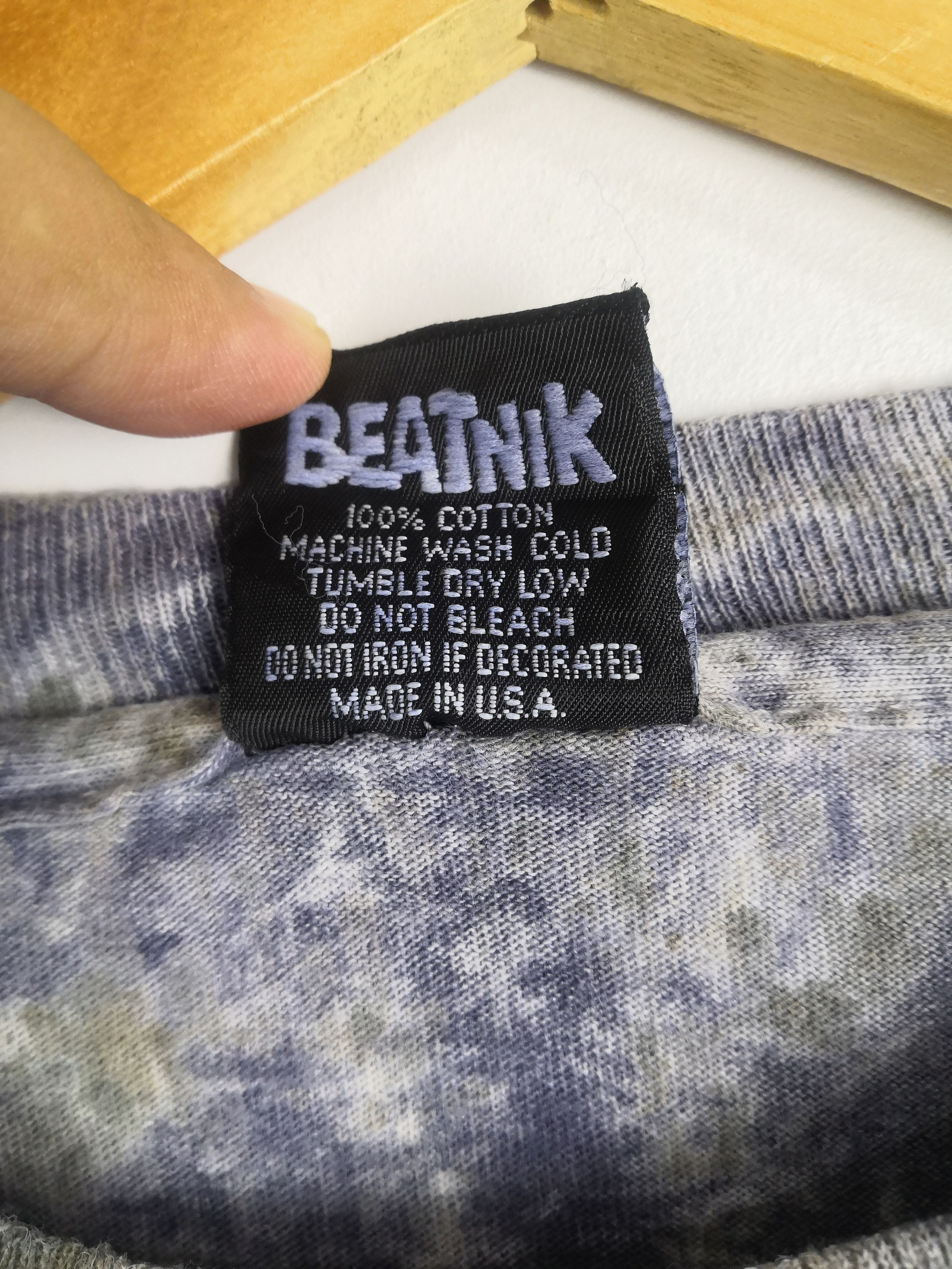 Vintage Vintage 1996 Beatnik Fried T-Shirt Big Logo Spellout Skate Size US L / EU 52-54 / 3 - 7 Thumbnail