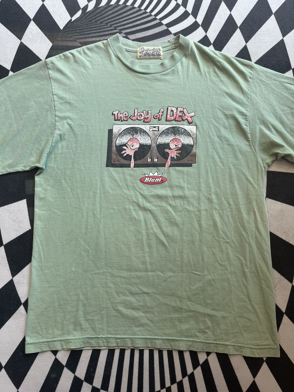 Vintage Vintage Blunt The Joy of DEX Skateboard Streetwear 90’s Size US XL / EU 56 / 4 - 4 Thumbnail