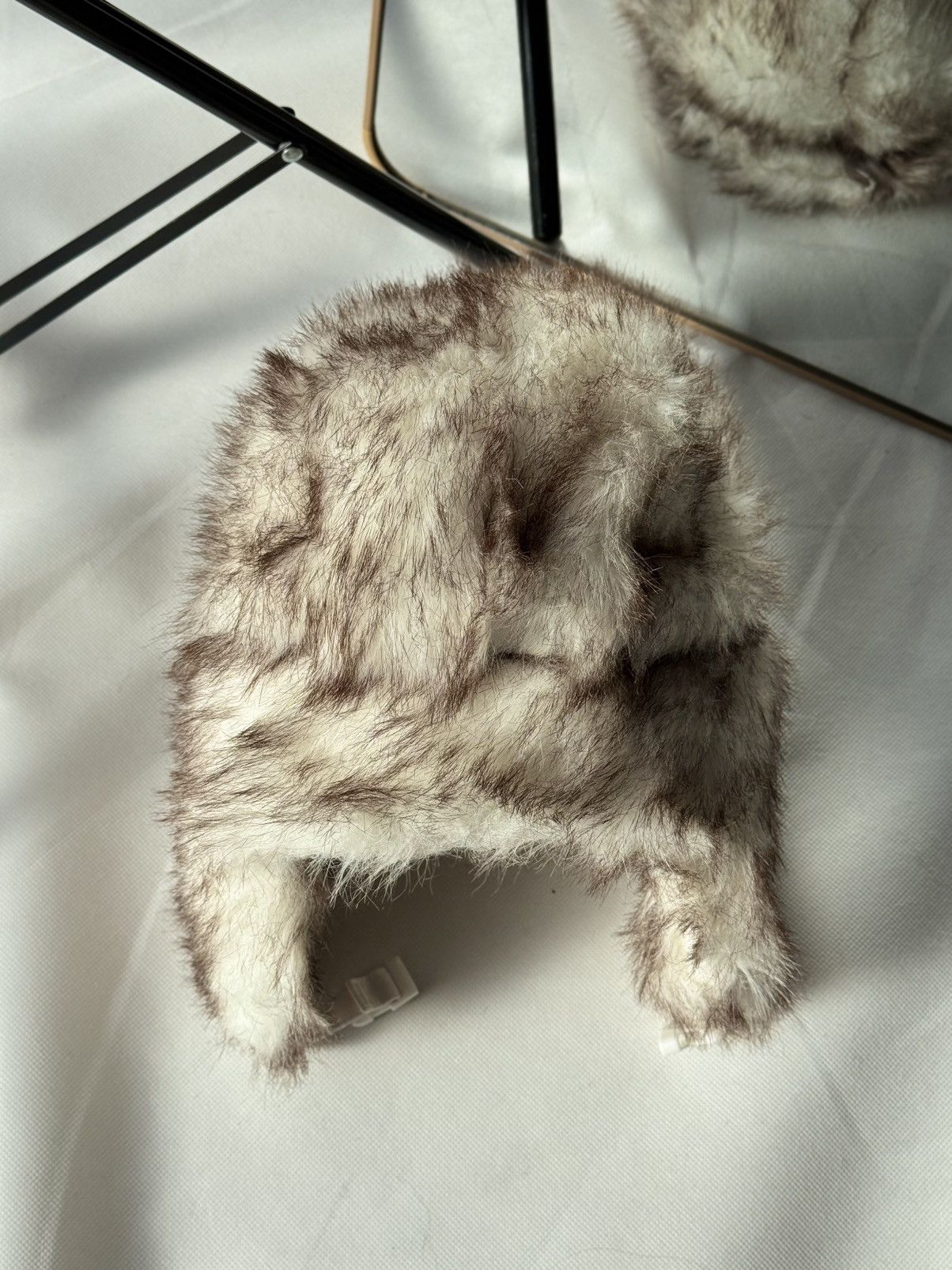 Japanese Brand Vintage fuzzy mohair japanese ushanka hat avant garde Size ONE SIZE - 13 Thumbnail