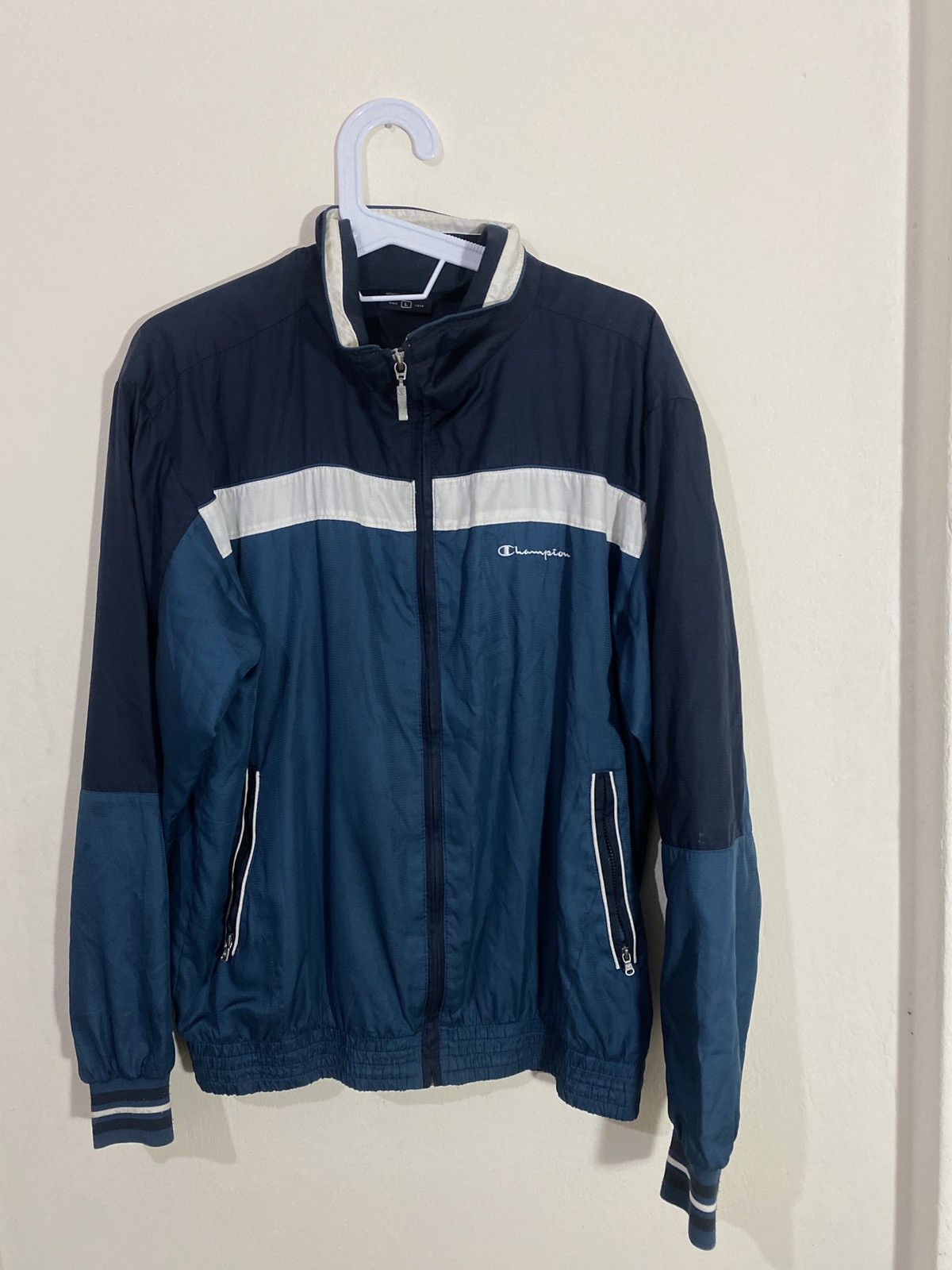 Champion × Vintage Light windbreaker champion retro jacket Size US L / EU 52-54 / 3 - 1 Thumbnail