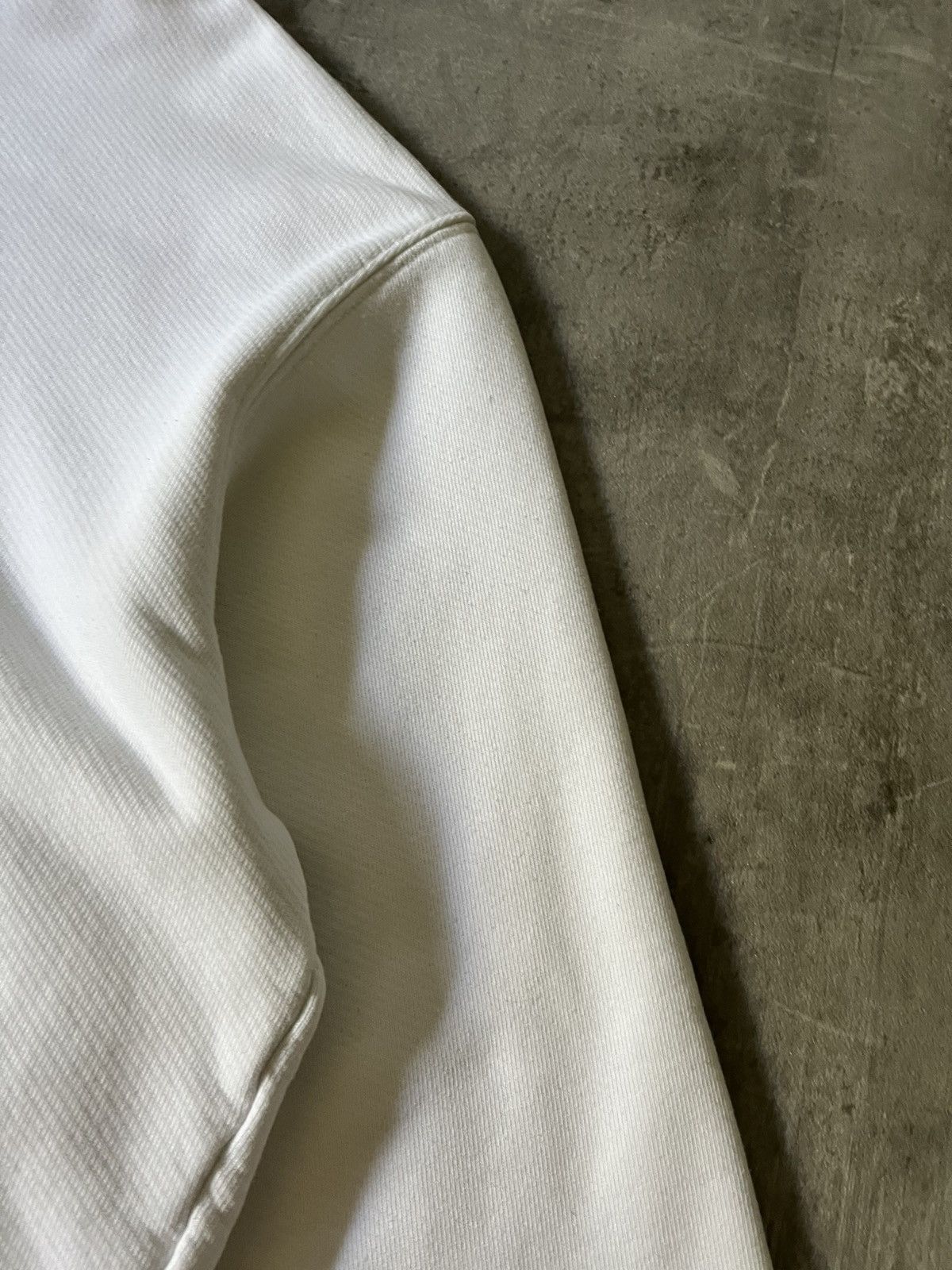Maison Margiela Maison Margiela A/W 20 upside down oversized white hoodie Size US L / EU 52-54 / 3 - 6 Thumbnail