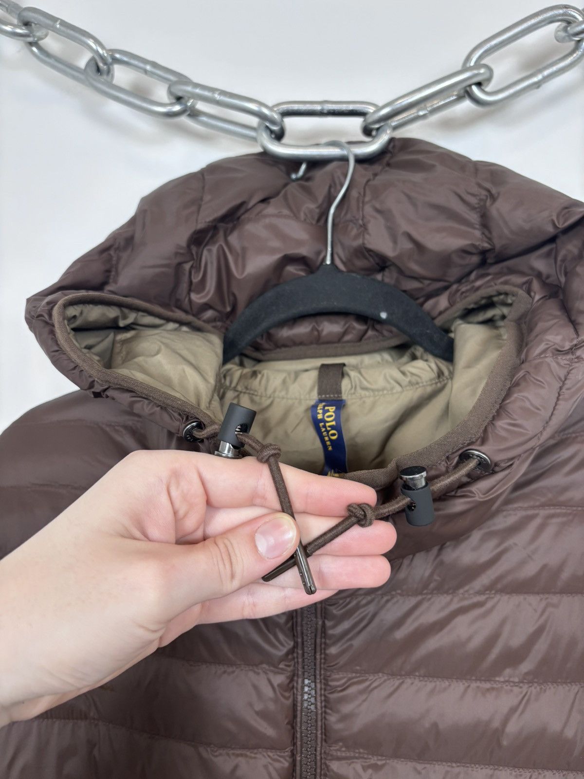 Polo Ralph Lauren Polo Ralph Lauren Brown Rev Terra Hood Down Puffer Jacket Size US L / EU 52-54 / 3 - 13 Thumbnail