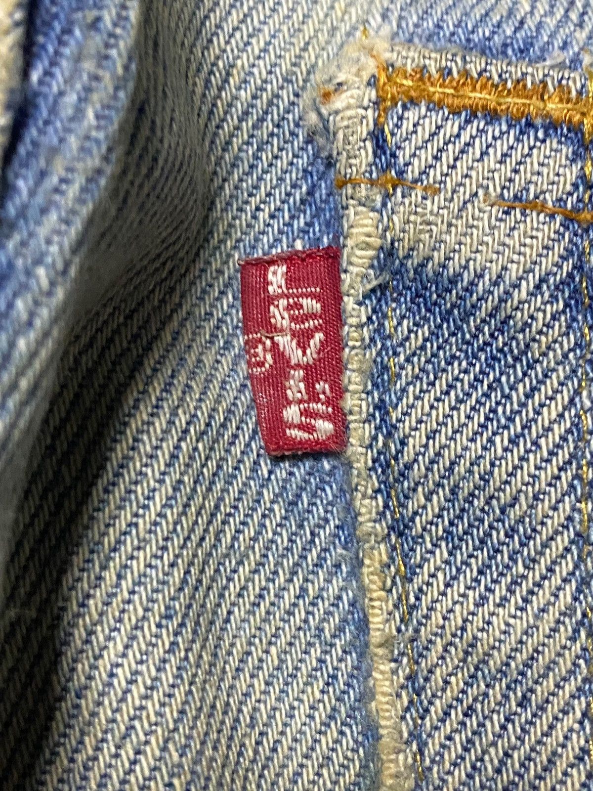 Levi's Vintage Clothing Levis 501 80’s Grunge Patches Style Distressed Jeans Size US 36 / EU 52 - 17 Thumbnail