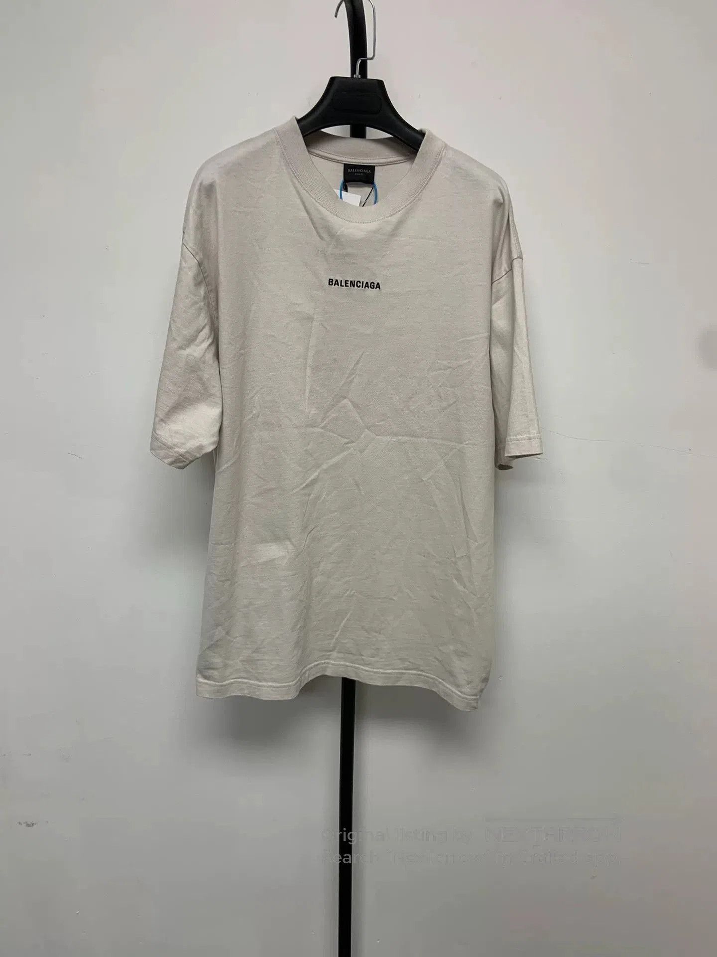 Balenciaga Balenciaga New Back T Shirt Off White. Size US M / EU 48-50 / 2 - 1 Thumbnail