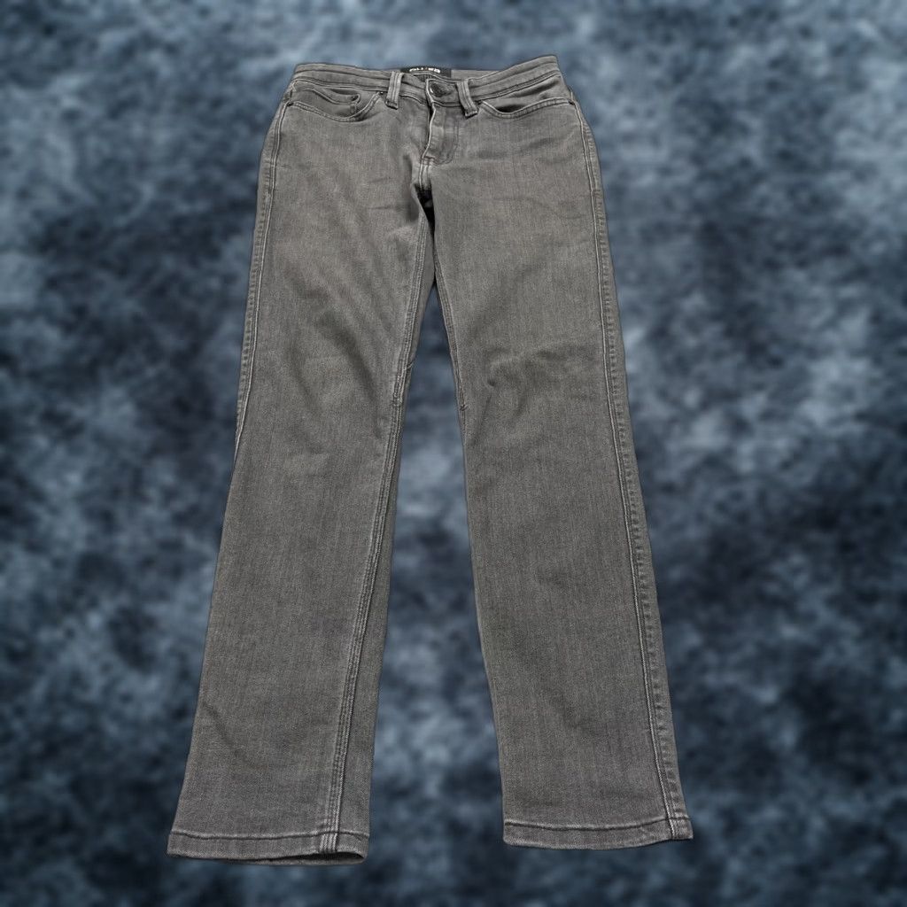Denime DU/ER L2X Slim Jeans Mens 28x30 Gray Moisture Wicking Stretch Denim Quick Dry Anti-Microbial Pockets Straight Casual Size US 28 / EU 44 - 1 Thumbnail
