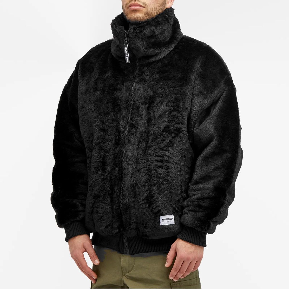 Neighborhood NEIGHBORHOOD FUR LOGO JACKET Black Size Large New Size US L / EU 52-54 / 3 - 4 Thumbnail