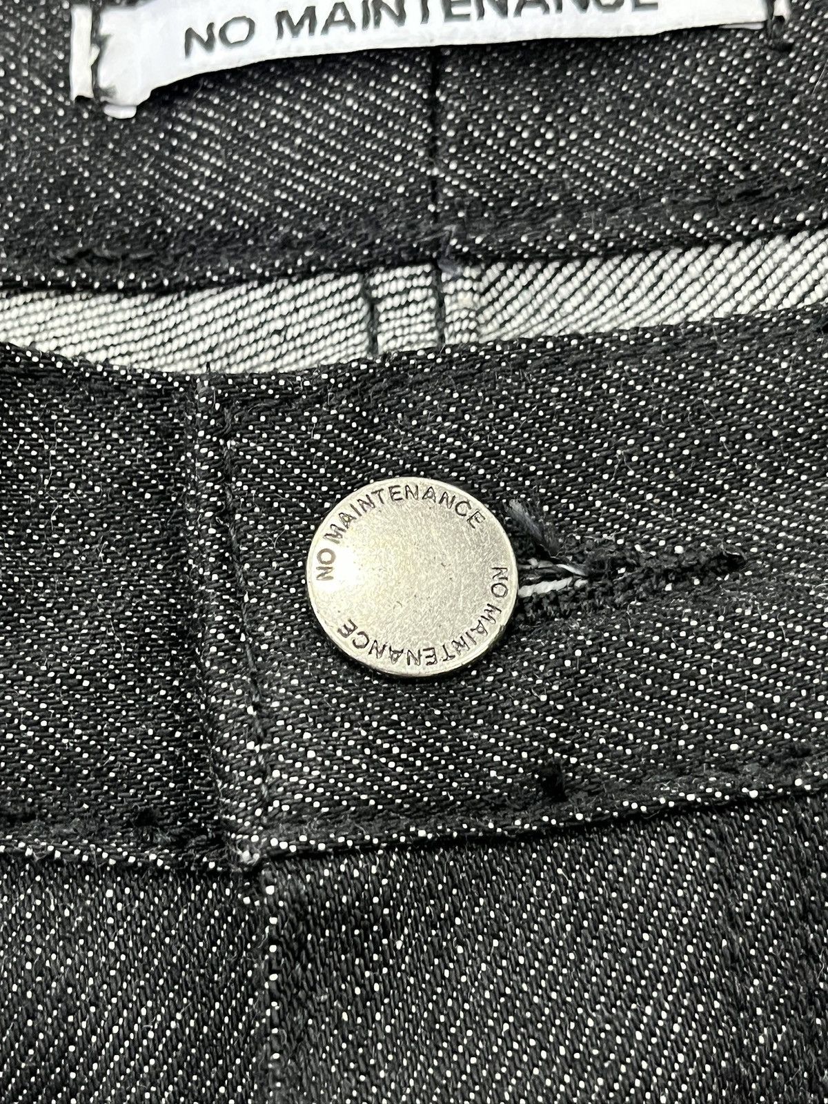No Maintenance No Maintenance Wide Leg Selvedge Jeans Size US 36 / EU 52 - 11 Thumbnail