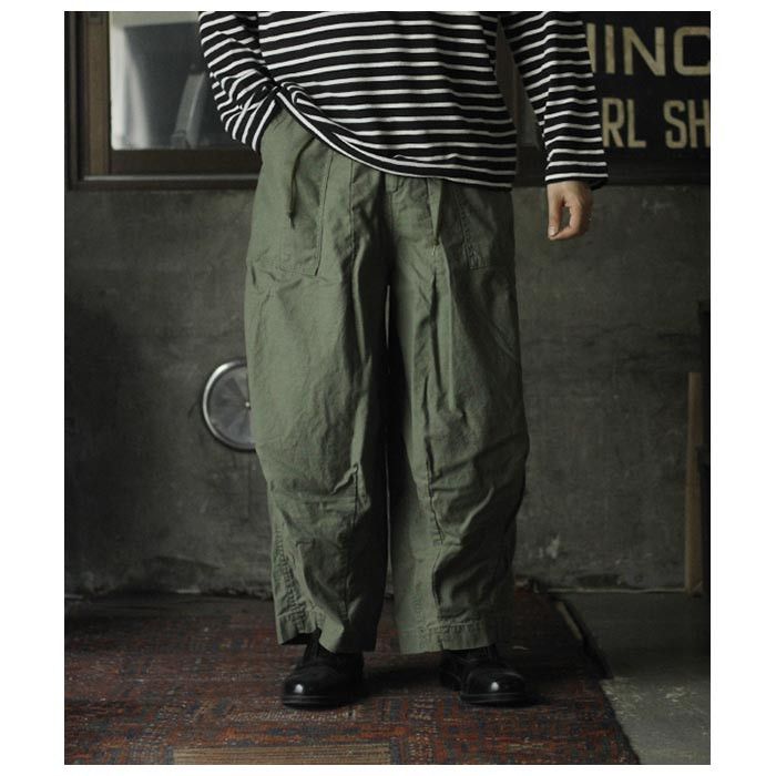 Needles [M] H.D. Pant Fatigue in Olive (SS23) Size US 30 / EU 46 - 7 Thumbnail