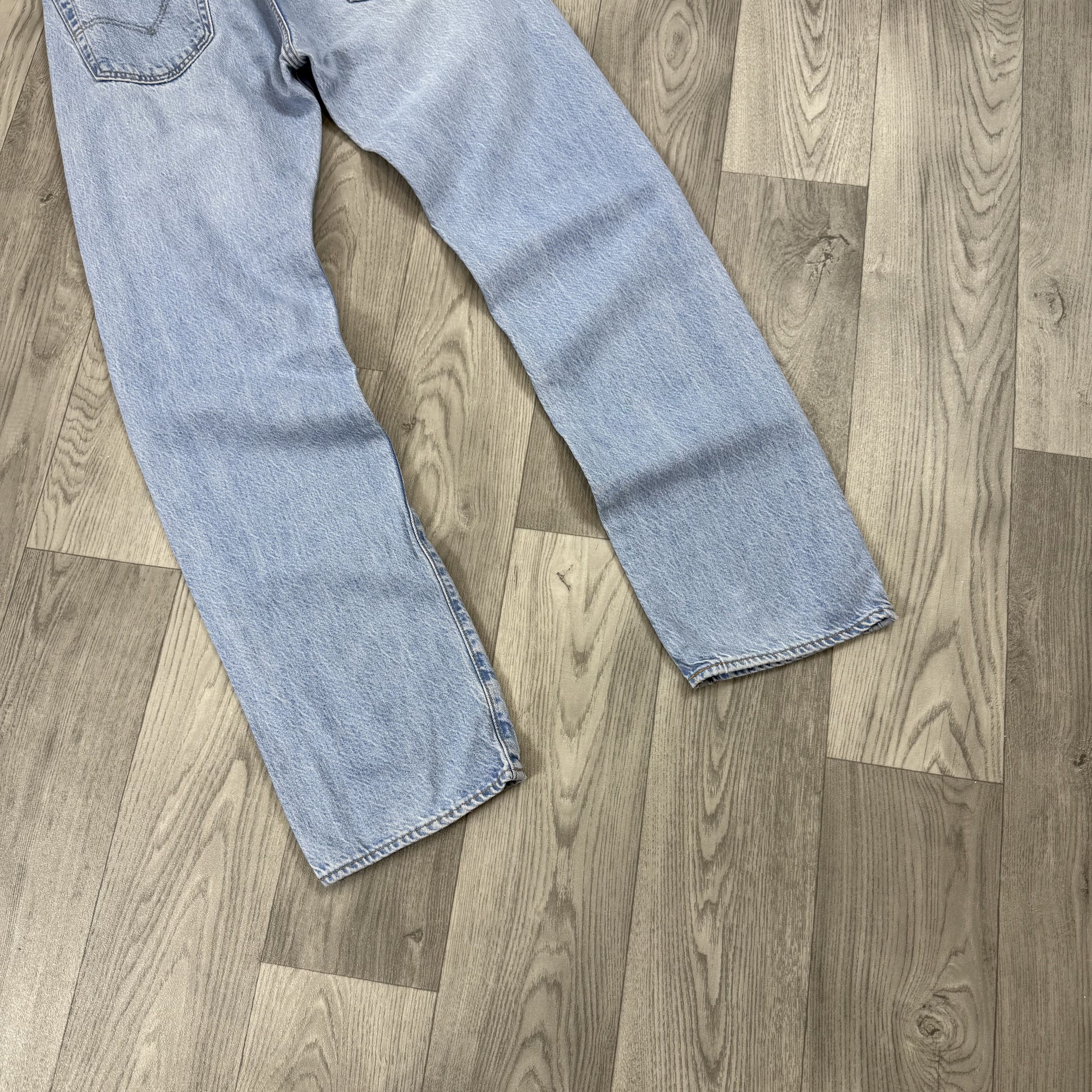 Levi's Levi's 501 Blue Stonewashed Denim Jeans Pants 31x32 Size US 31 - 9 Thumbnail