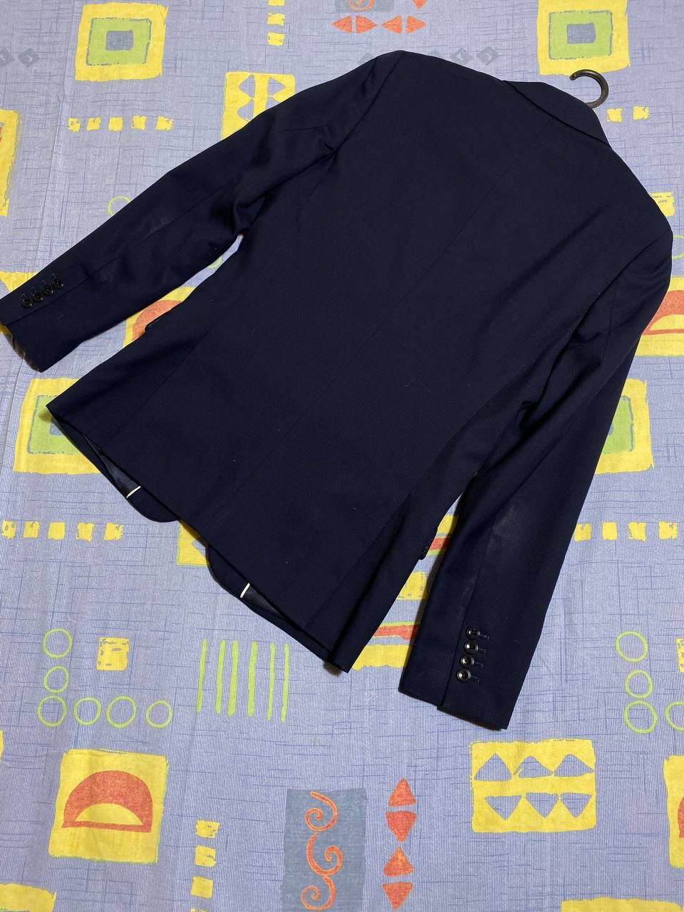 Reiss × Vintage Reese navy velvet blazer Size 42R - 19 Thumbnail