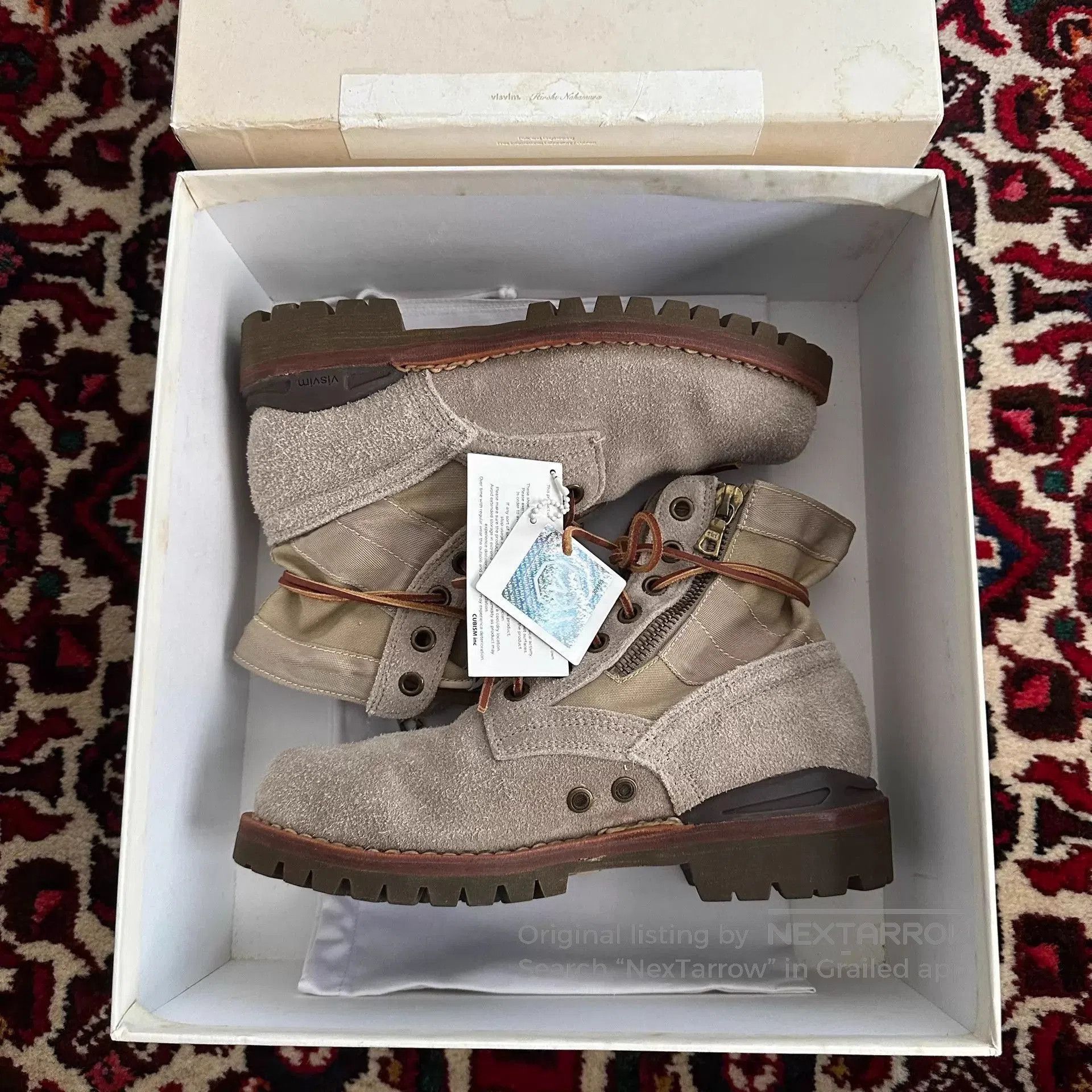 Visvim Multi Color Lace-Up Boots Size 8. Size US 8 / EU 41 - 1 Thumbnail