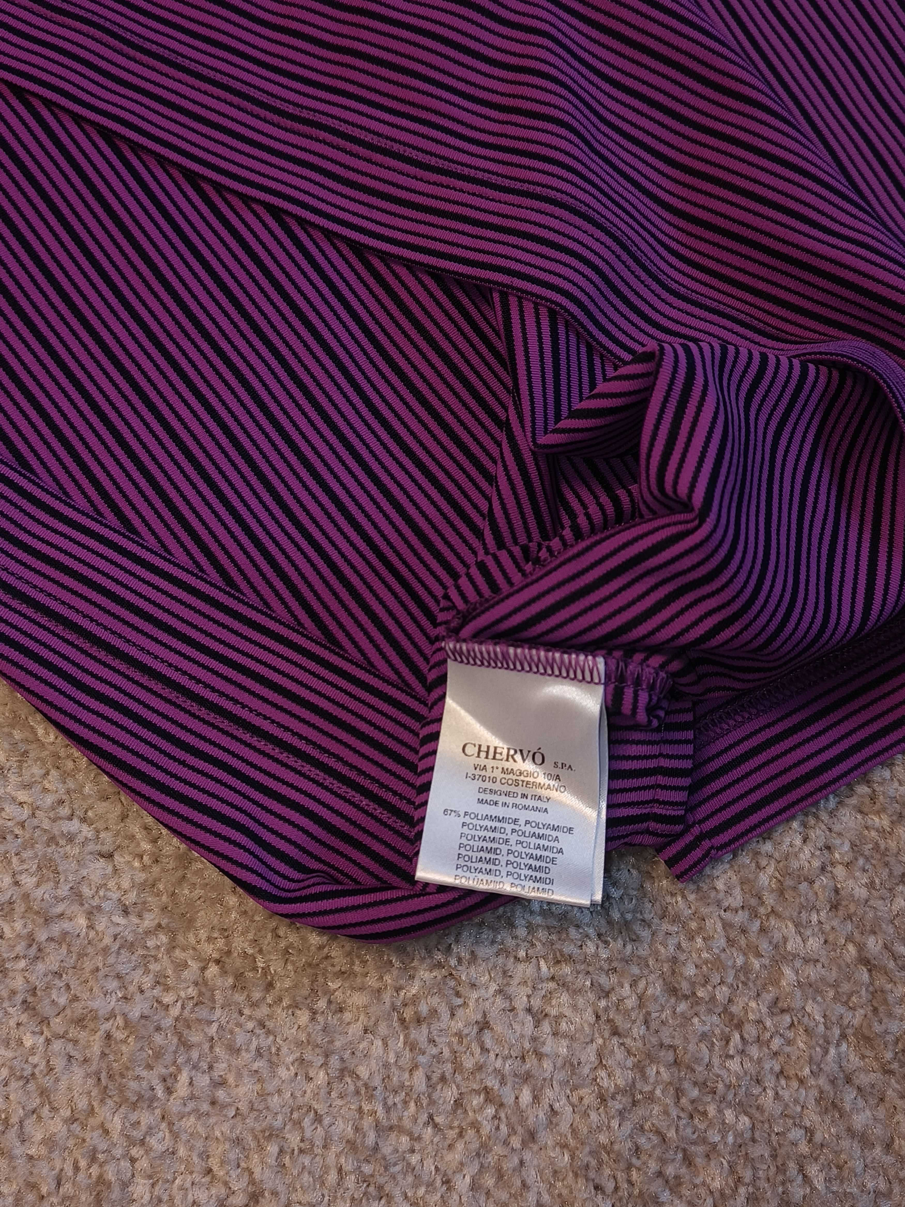 Other Chervo Sunblock Striped Polo Jersey Size US XL / EU 56 / 4 - 4 Thumbnail