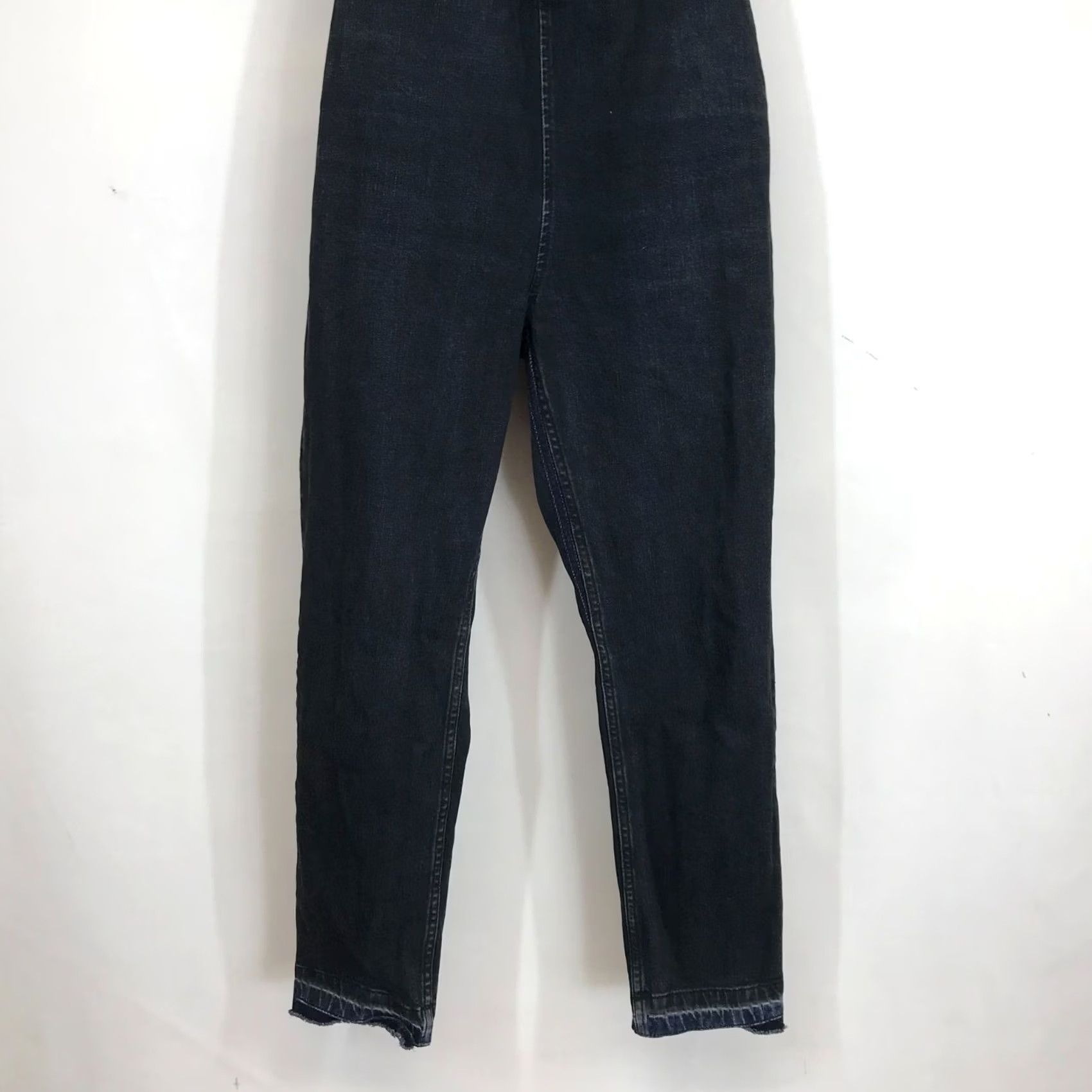 Free People FREE PEOPLE Womens Jumpsuit Black Cotton Blend Size 4 Halter Size 27" / US 4 / IT 40 - 3 Thumbnail