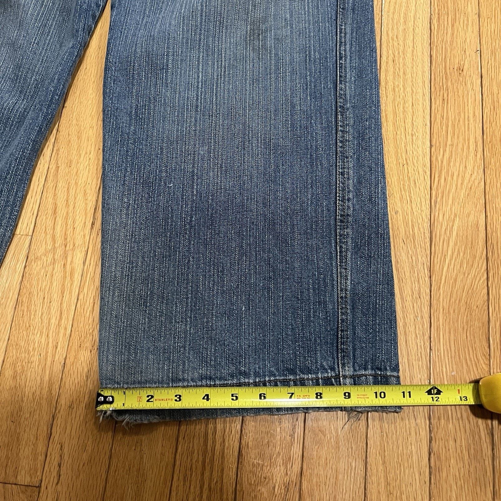 JNCO Vintage Y2K Jnco Jeans Crown Design Baggy Y2K Distressed Size US 31 - 19 Thumbnail