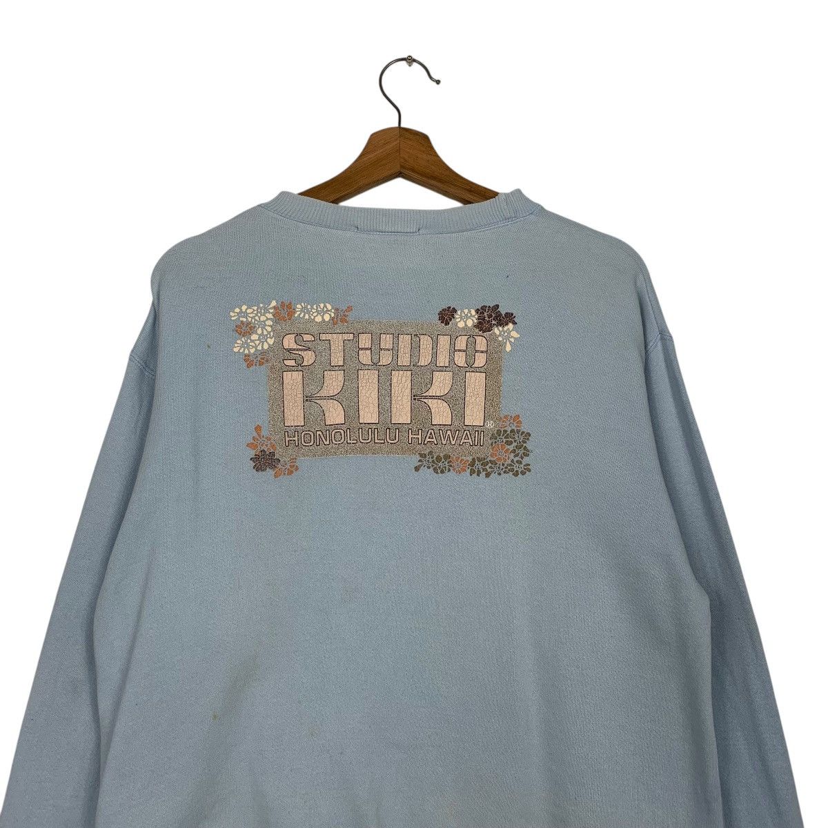 Japanese Brand Vintage Studio Kiki Honolulu Hawaii Crewneck Sweatshirt Size US M / EU 48-50 / 2 - 8 Thumbnail