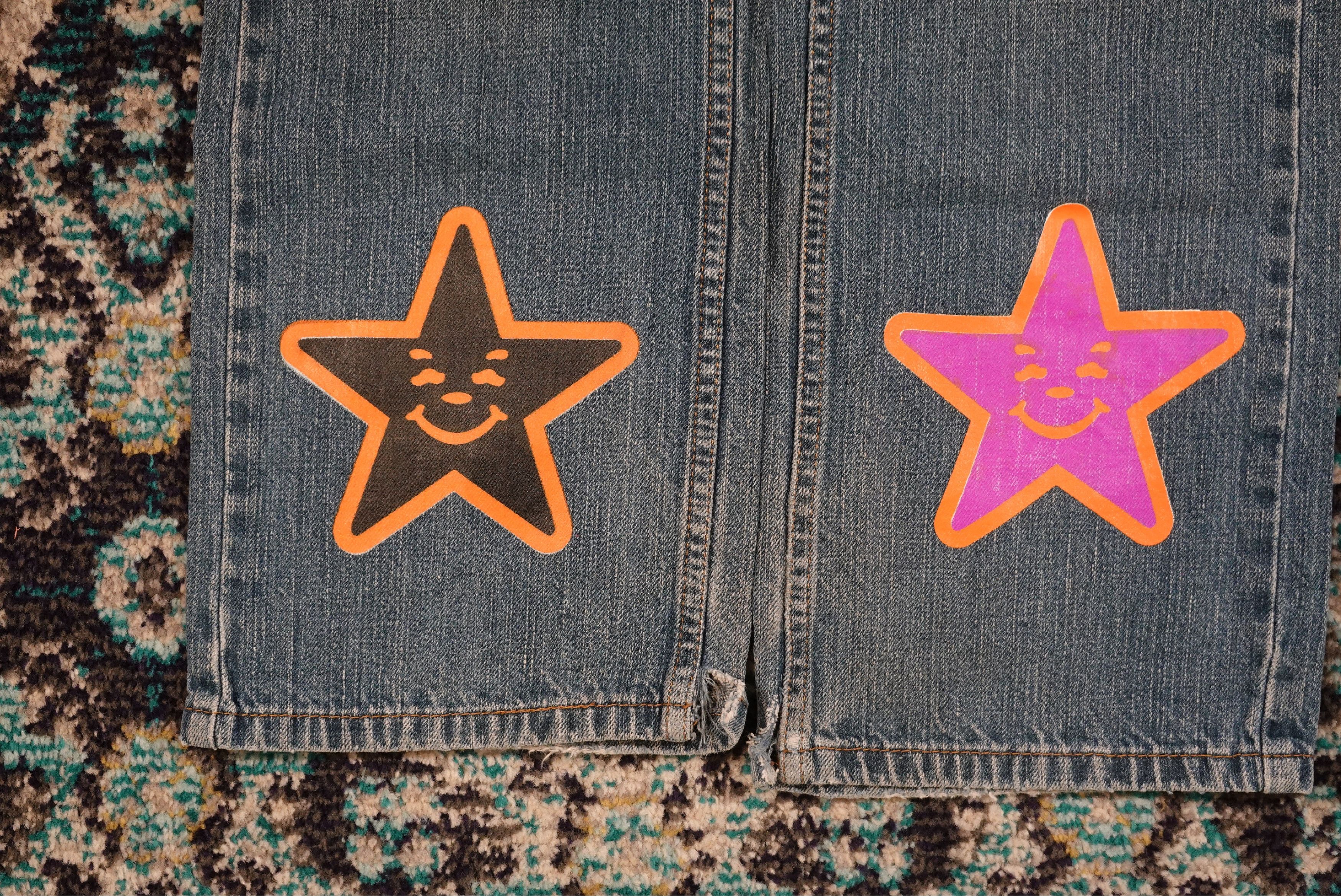 Asspizza × Levi's Puff Print Jeans Size US 30 / EU 46 - 4 Thumbnail