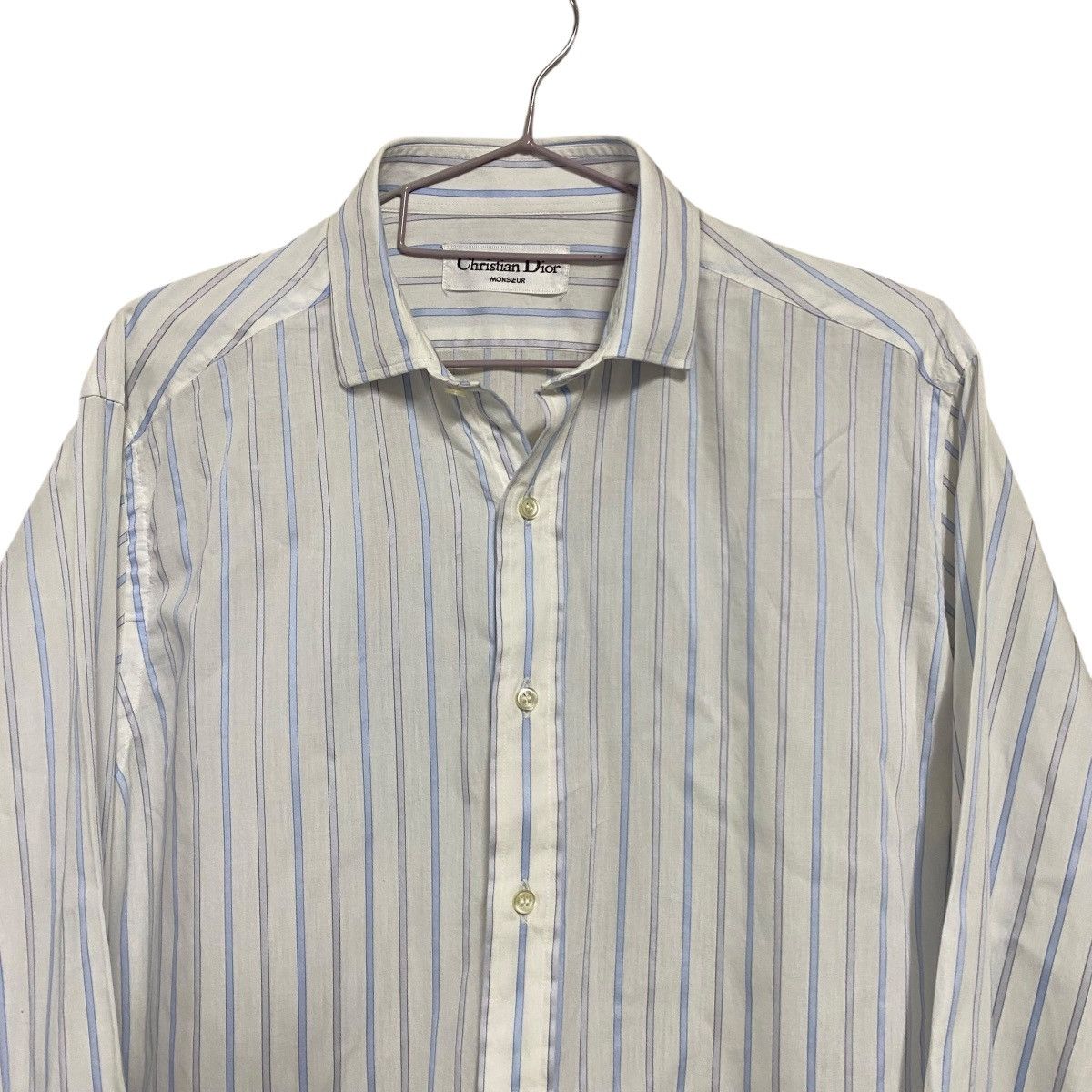 Christian Dior Monsieur Christian Dior Monsieur Shirt Longsleeve Striped Size US M / EU 48-50 / 2 - 3 Thumbnail