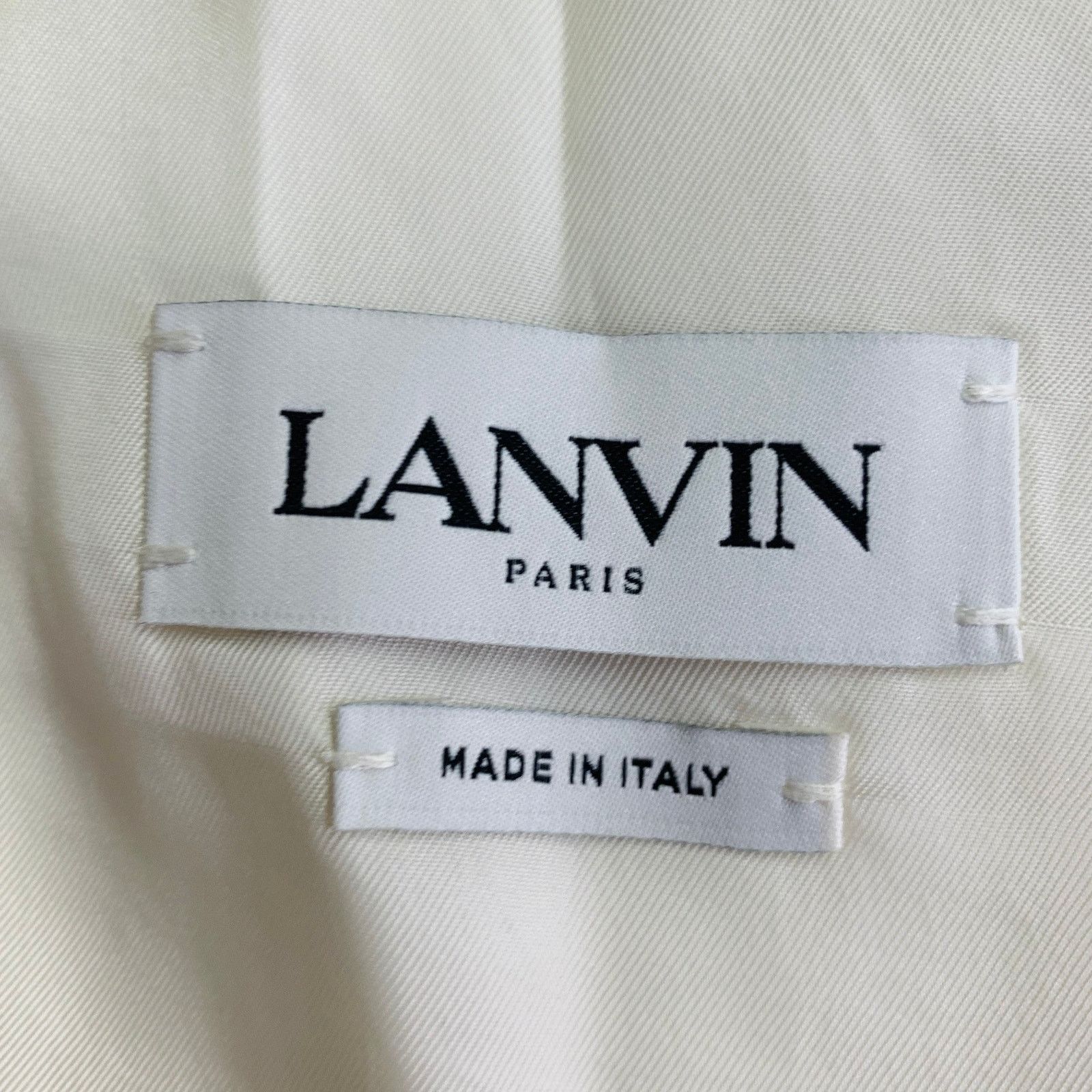 Lanvin LANVIN Size 42 Yellow Wool Silk Notch Lapel Sport Coat Size 42R - 9 Thumbnail