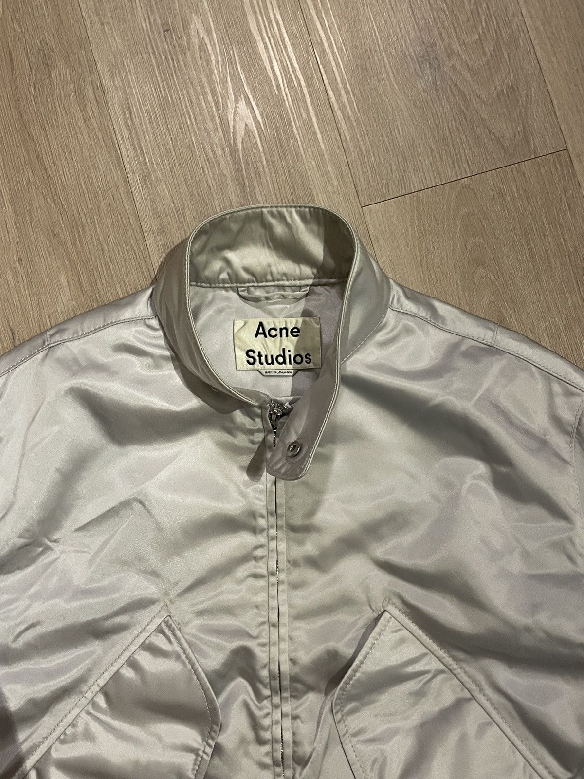 Acne Studios Acne Studios Mito Silver Jacket Size US L / EU 52-54 / 3 - 4 Thumbnail