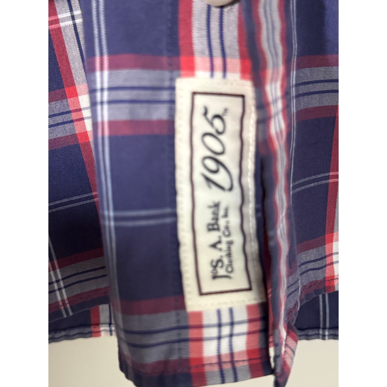 Jos. A. Bank Jos. A. Bank 1905 Tailored Fit Button Down Plaid Shirt 2XLT Size US XXL / EU 58 / 5 - 3 Thumbnail