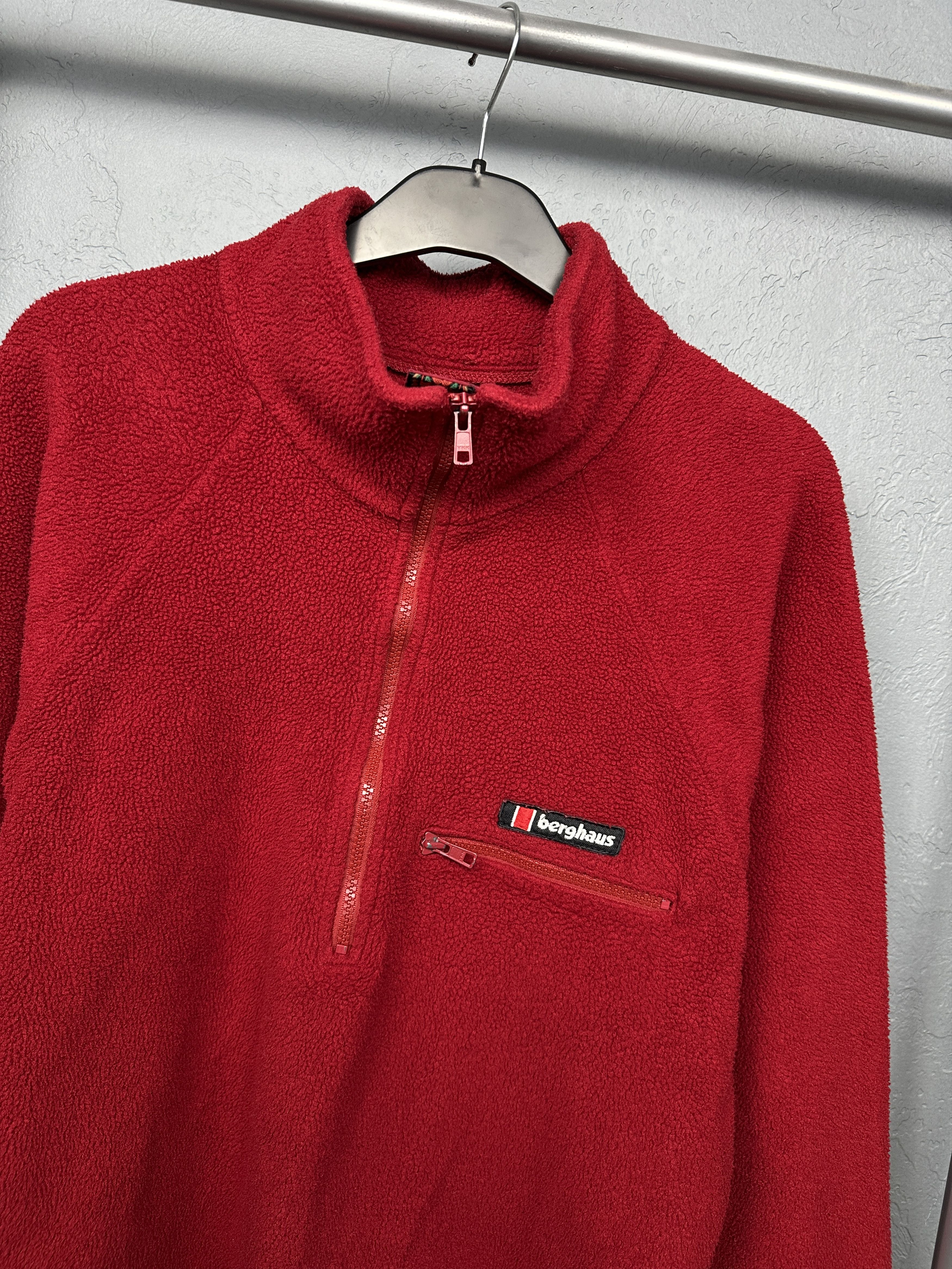 Berghaus Berghaus 90s Vintage Mens 1\4 Zip Fleece Jacket Size US M / EU 48-50 / 2 - 2 Thumbnail