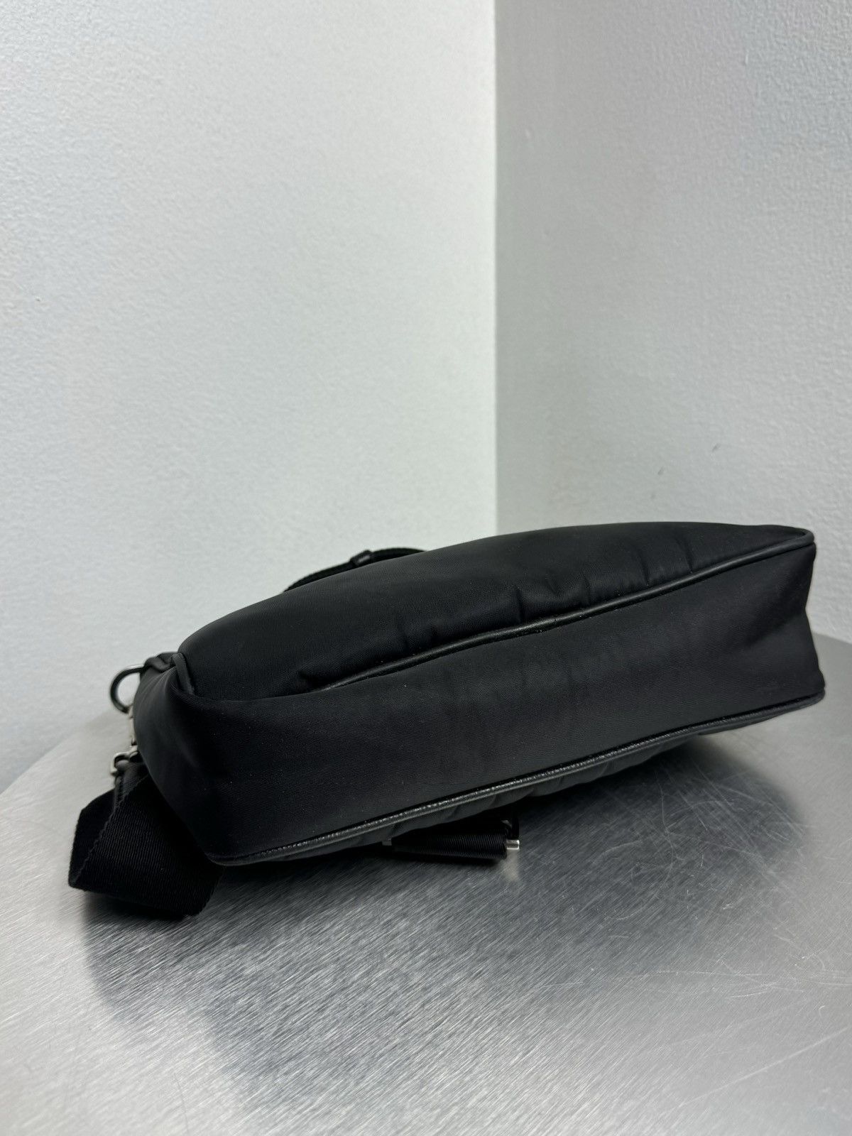 Prada Prada Re-Nylon / Saffiano Shoulder Bag Black Size ONE SIZE - 10 Thumbnail