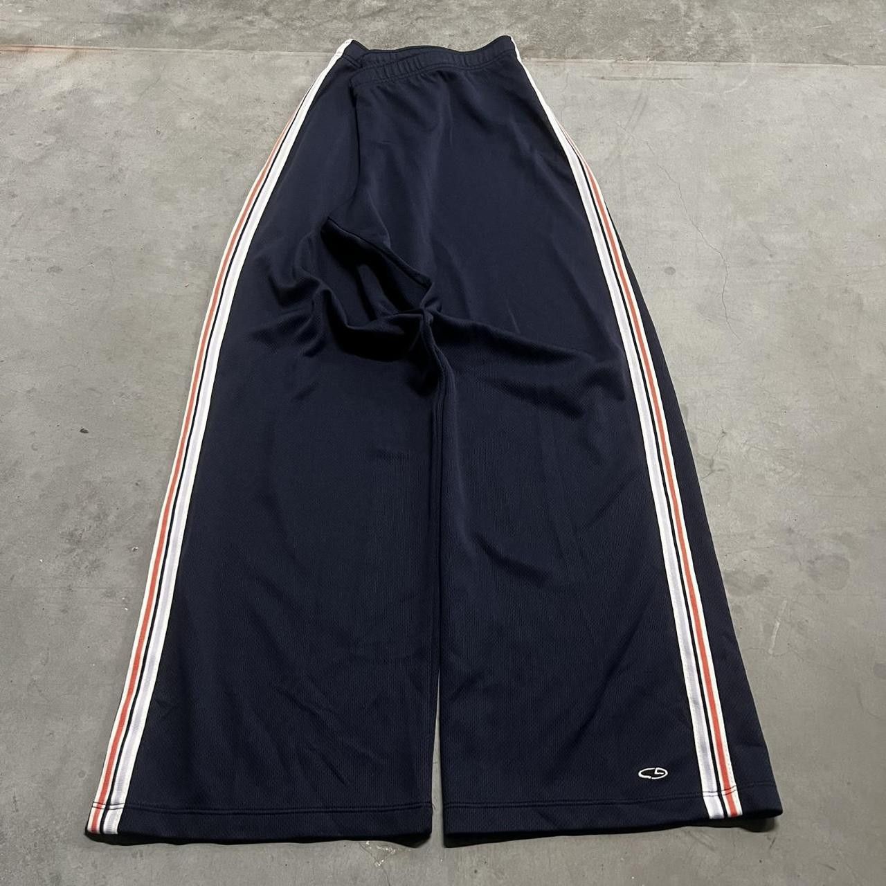 Champion × Vintage Vintage Y2K Baggy Wideleg Navy Blue Champion Sweatpants! Size US 38 / EU 54 - 2 Thumbnail