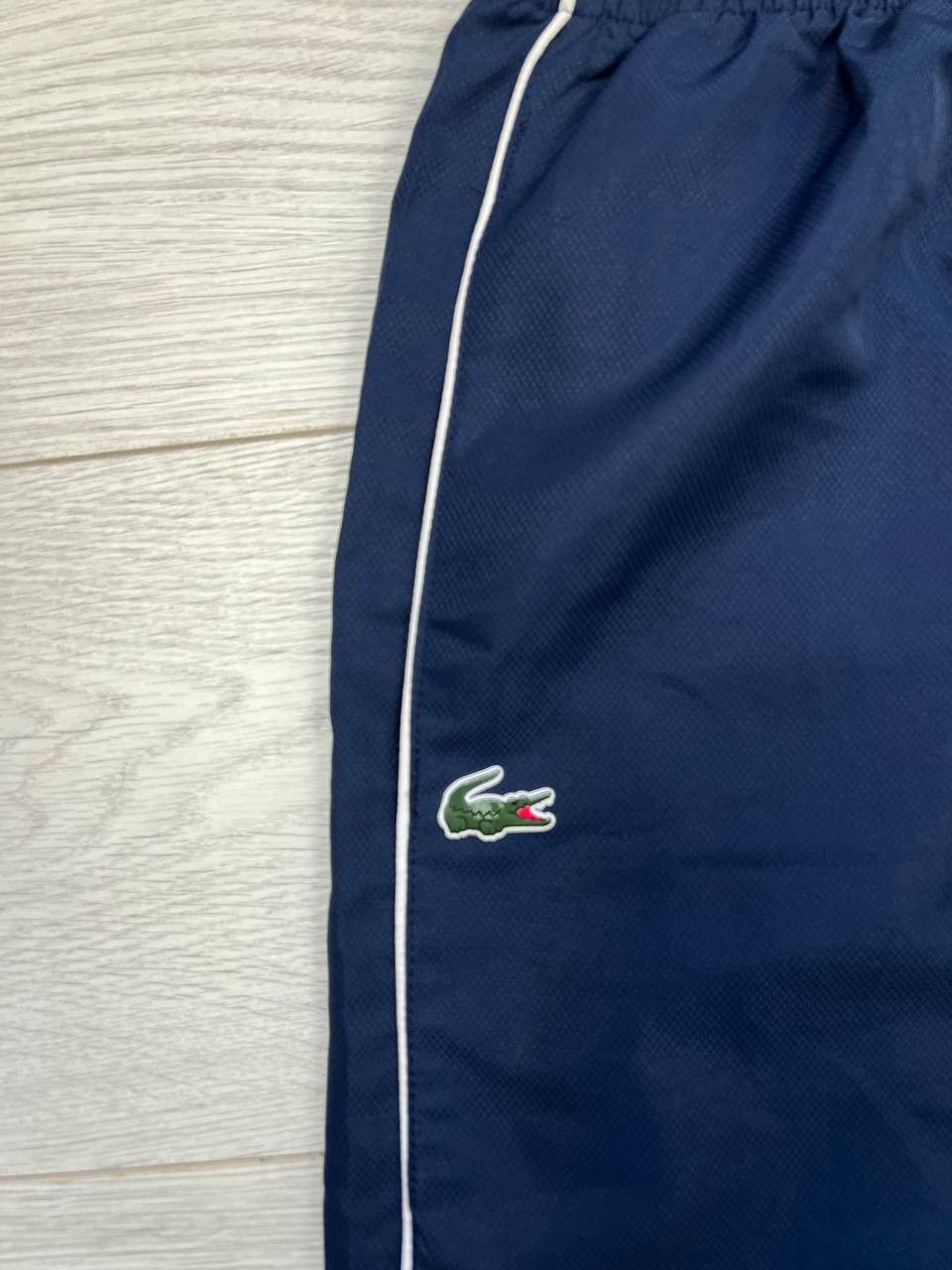 Lacoste Vintage Lacoste Track Pants Sweatpants Navy Blue Size US 33 - 5 Thumbnail
