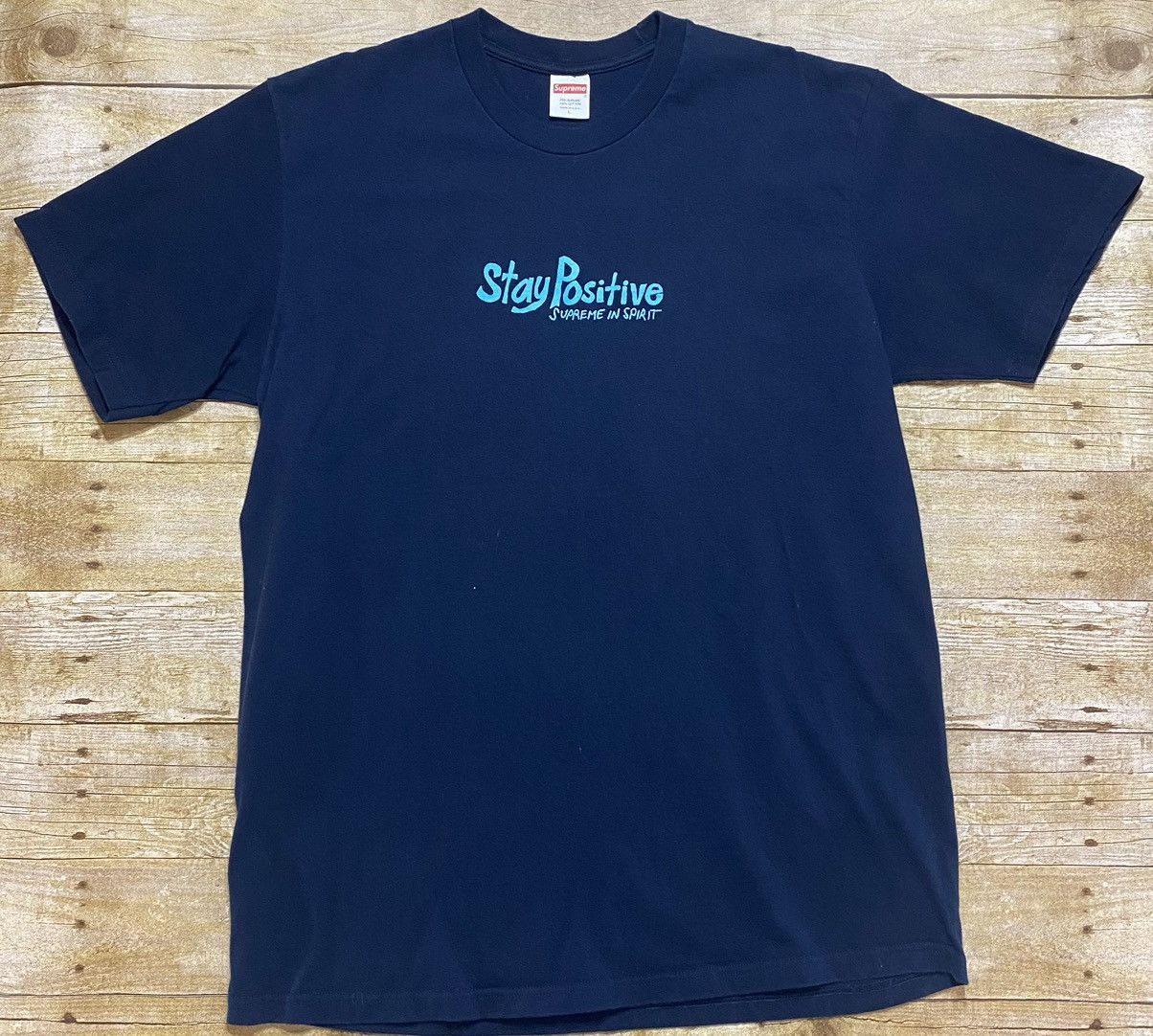 Supreme Supreme Stay Positive Tee Grailed