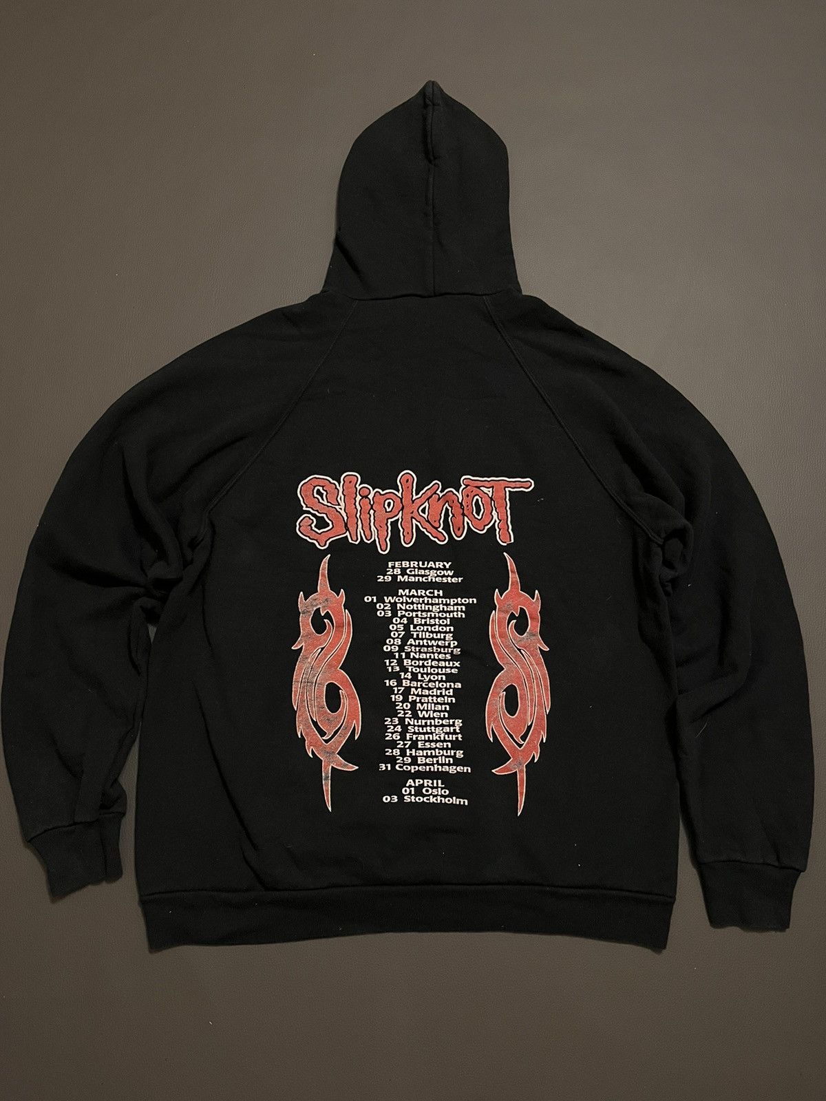 Band Tees × Slipknot Vintage Slipknot Hoodie 1990s Size US XL / EU 56 / 4 - 3 Thumbnail