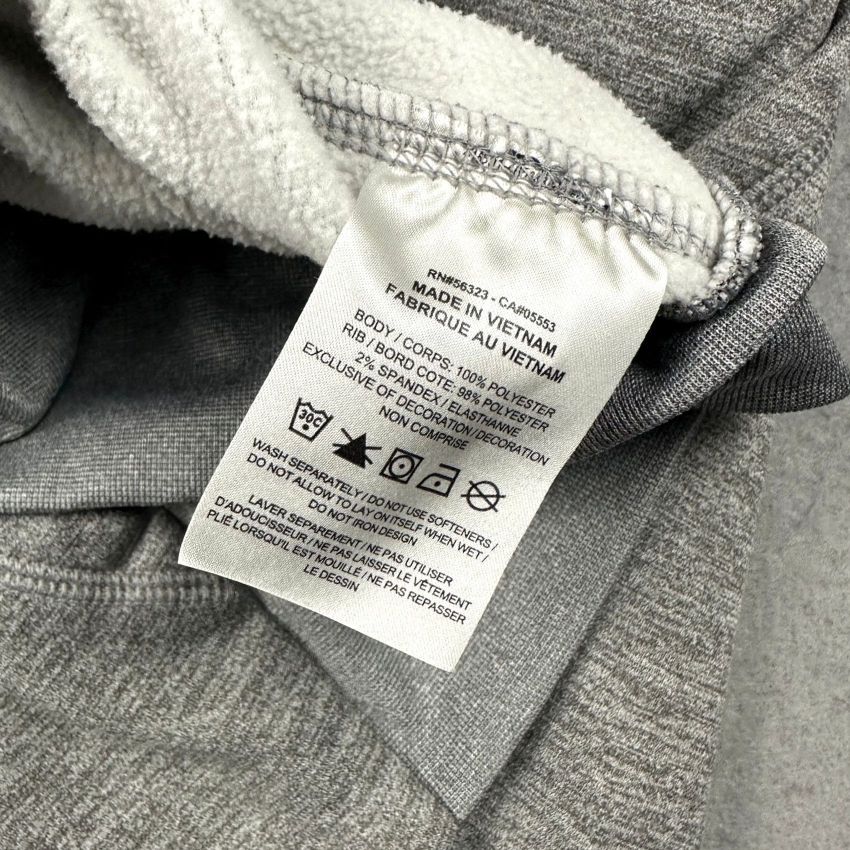 Nike Nike Hoodie Men XL Gray Dri-FIT Pullover Sweatshirt Baseball Backed by Logo Hooded Size US XL / EU 56 / 4 - 7 Thumbnail