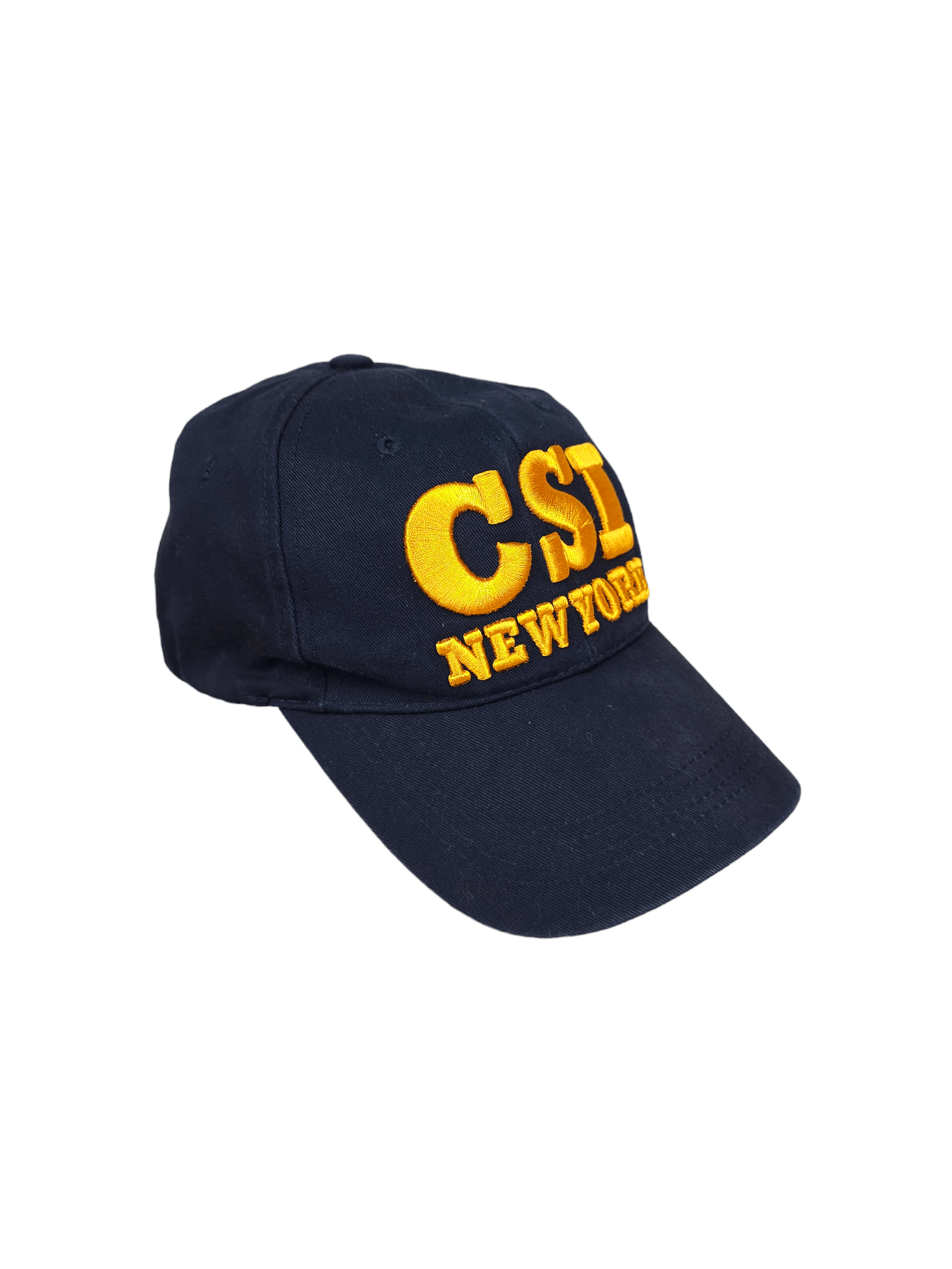 Vintage 💎 90's CSI NYPD Spell Out Hat Cap Strap Back y2k Japanese Size ONE SIZE - 3 Thumbnail