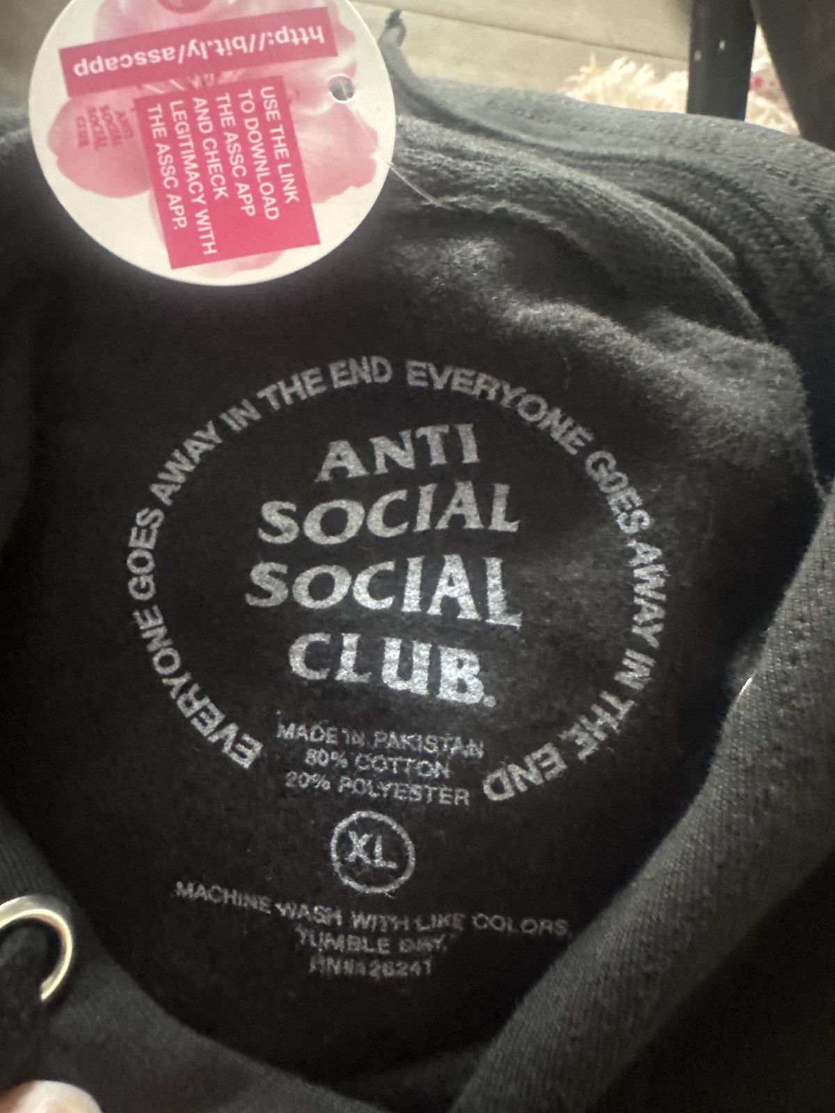 Anti Social Social Club Anti Social Social Club Size US XL / EU 56 / 4 - 3 Thumbnail