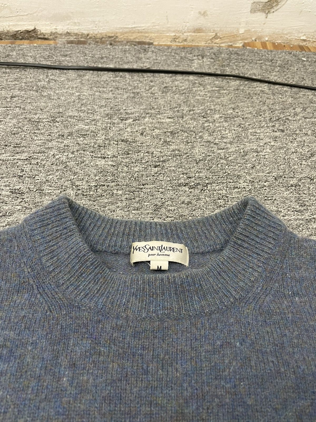 Yves Saint Laurent 90s Vintage Yves Saint Lauren Pullover Sweater Knitwear Size US M / EU 48-50 / 2 - 3 Thumbnail