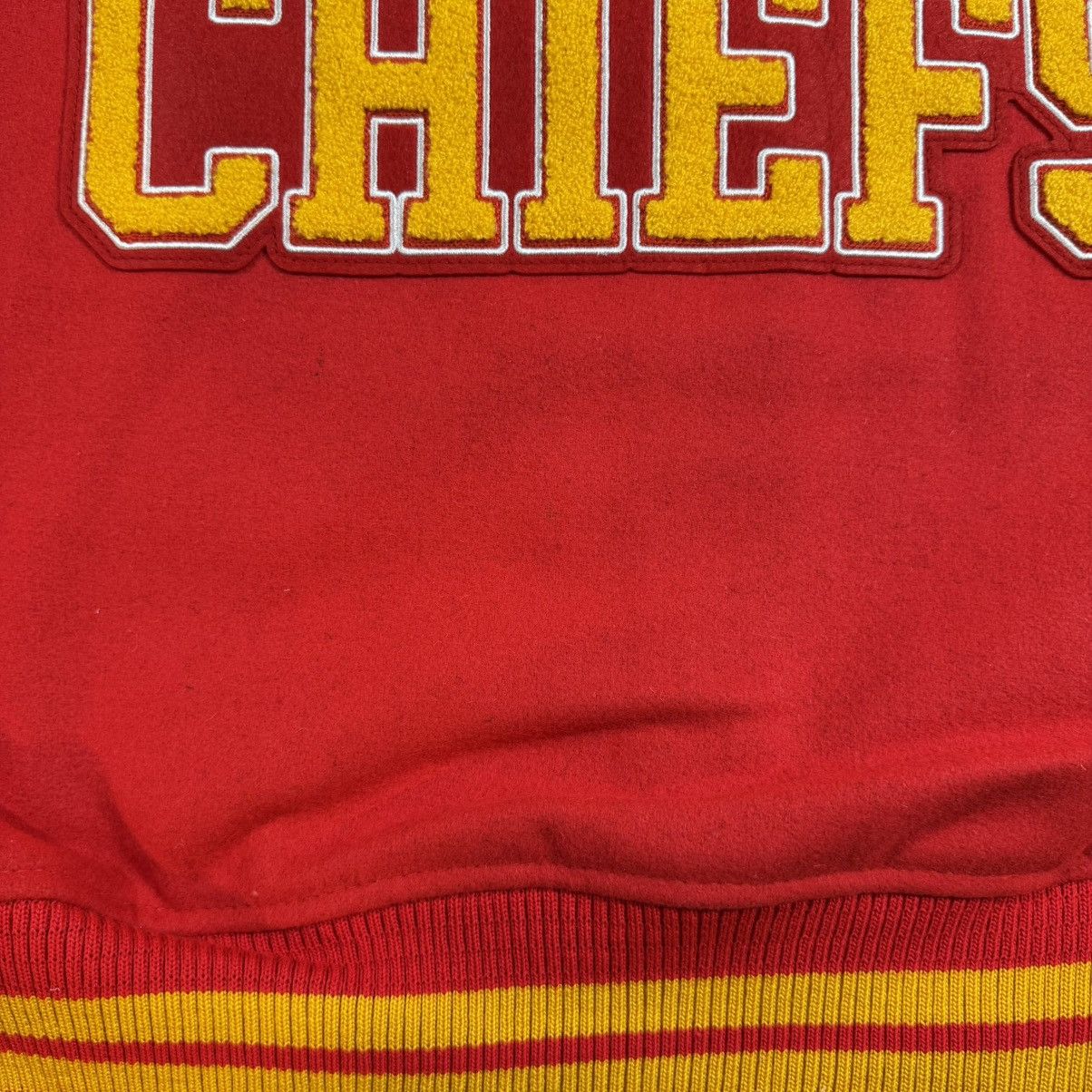 October's Very Own OVO x NFL Kansas City Chiefs Full-Snap Varsity Jacket Red Size US M / EU 48-50 / 2 - 9 Thumbnail