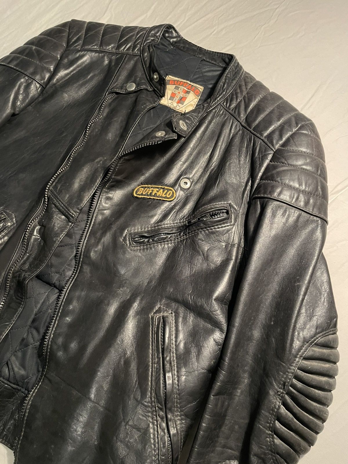 Genuine Leather × Other × Vintage “Buffalo” Vintage genuine leather jacket Size US M / EU 48-50 / 2 - 5 Thumbnail