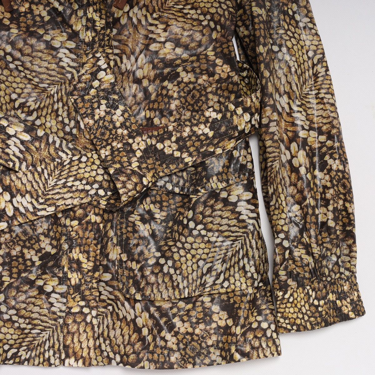 Just Cavalli Just Cavalli Roberto Nylon Light Zip Jacket Printed Pattern Size XS / US 0-2 / IT 36-38 - 3 Thumbnail