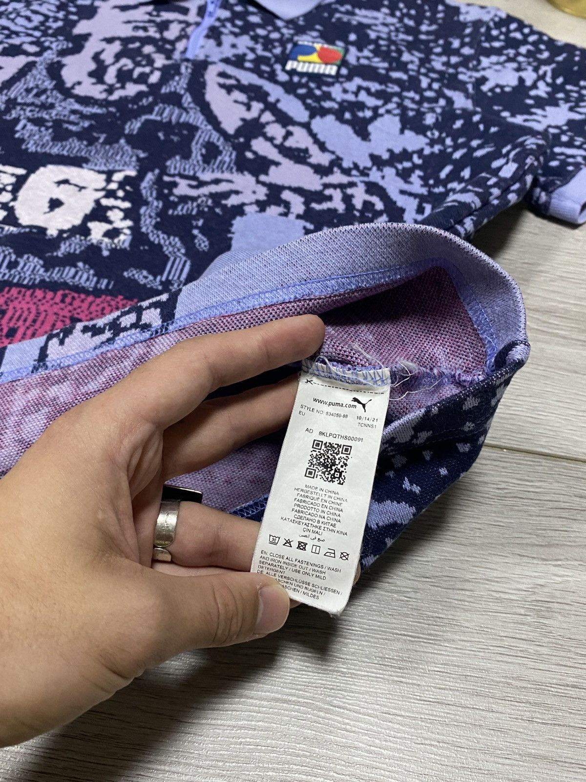 Butter Goods × Puma Puma x Butter RARE zip Polo Shirt goods over print Size US M / EU 48-50 / 2 - 5 Thumbnail