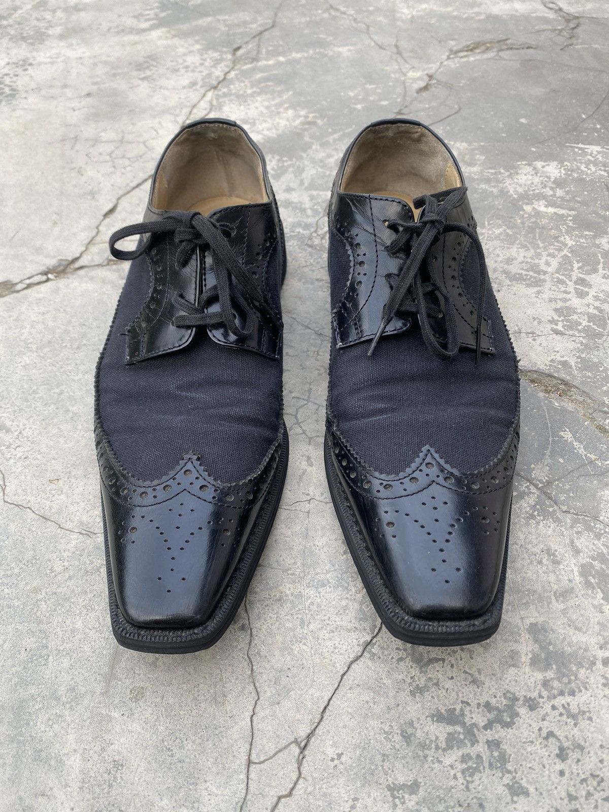 Comme des Garcons Comme des Garcons 00s Brogue Made in Japan Vintage Size US 6.5 / EU 39-40 - 3 Thumbnail