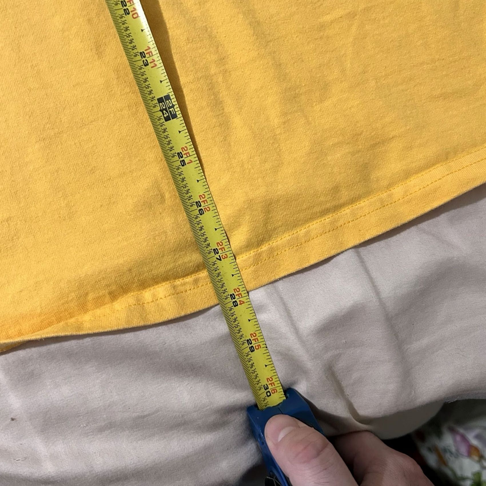 Carhartt VINTAGE Carhartt Spellout Shirt Workwear Yellow L Mens T-Shirt Y2K Size Large Size US L / EU 52-54 / 3 - 6 Thumbnail