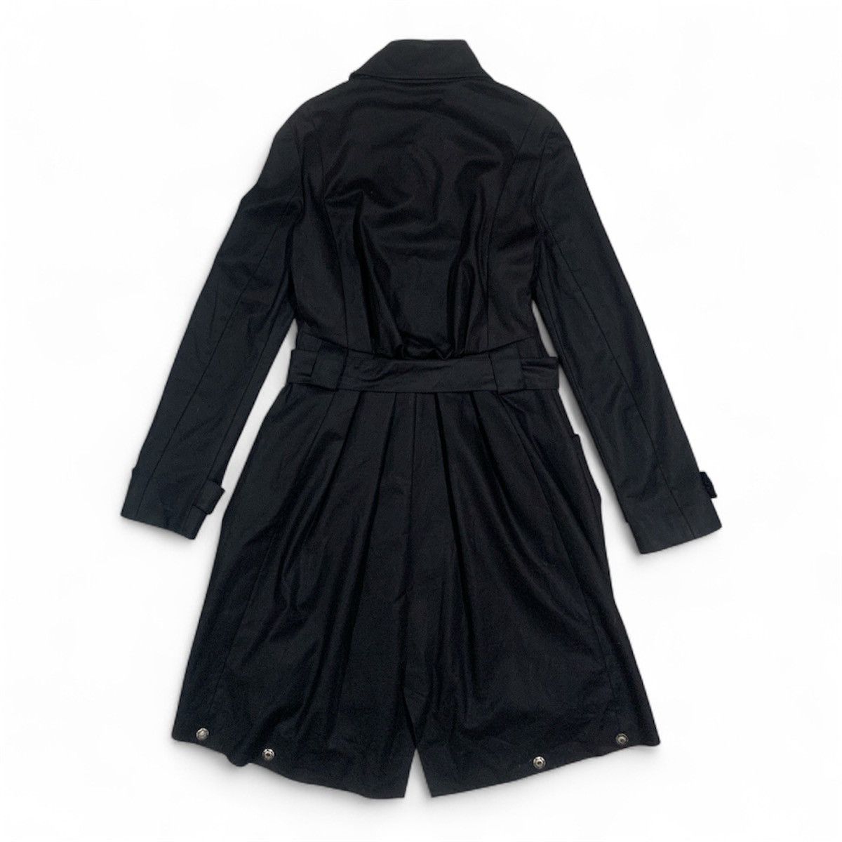 Patrizia Pepe Patrizia Pepe Double Breasted Black Trench Coat Size M / US 6-8 / IT 42-44 - 5 Thumbnail