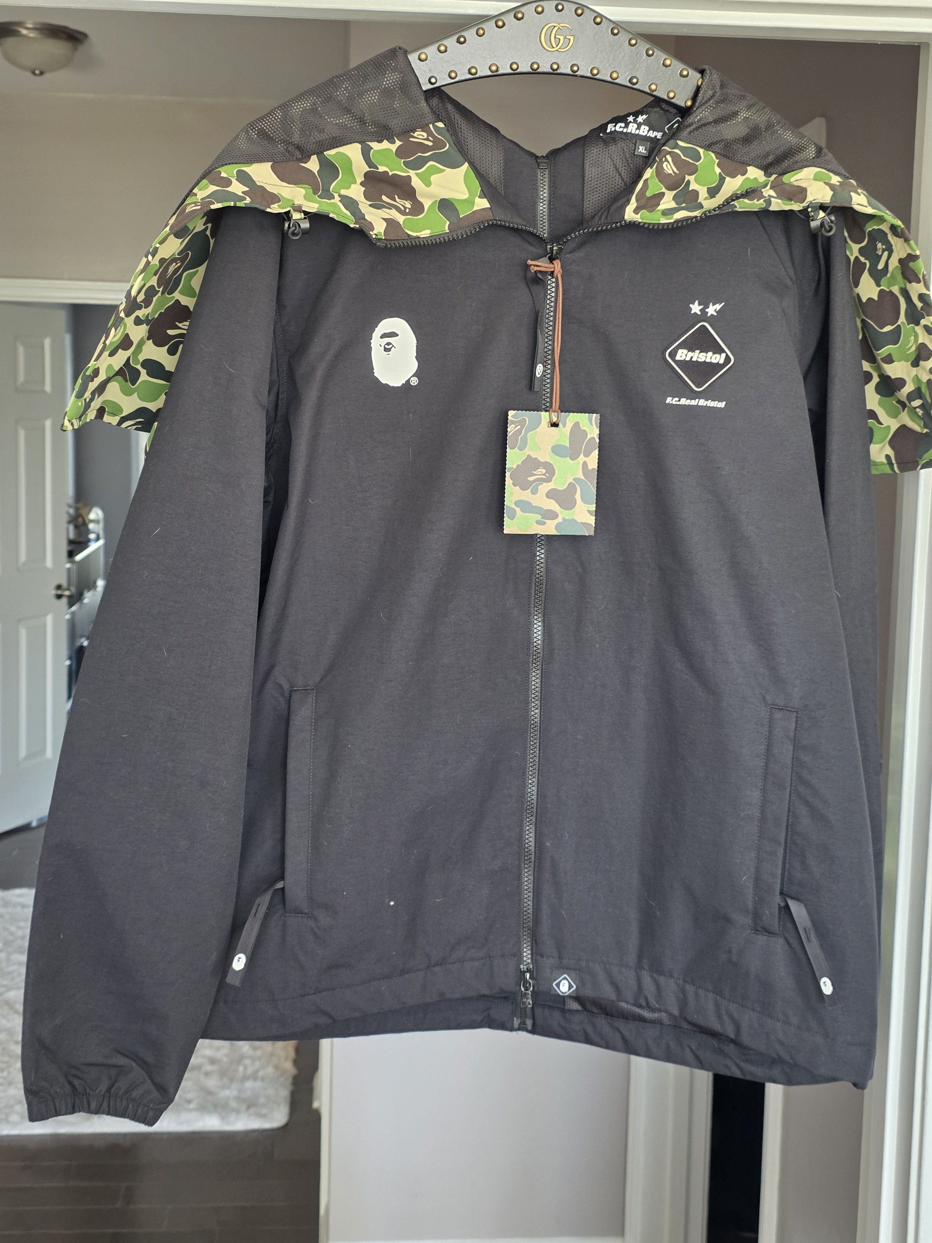Bape × F.C.R.B New Bape x F.C.R.B Seperate Practice Jacket XL