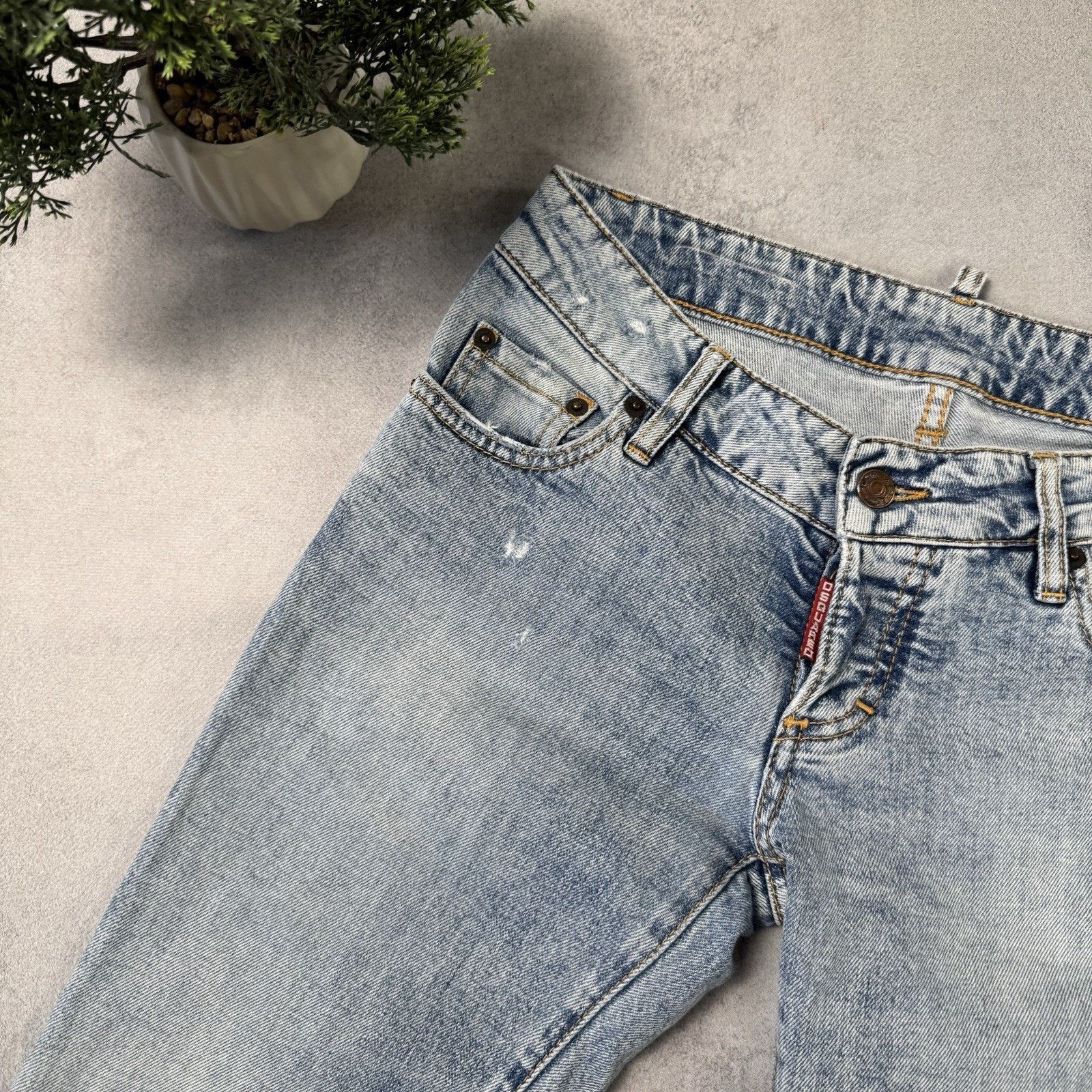 Dsquared2 Dsquared2 Women Denim Pats Jeans Blue Size 40 Size 27" / US 4 / IT 40 - 3 Thumbnail