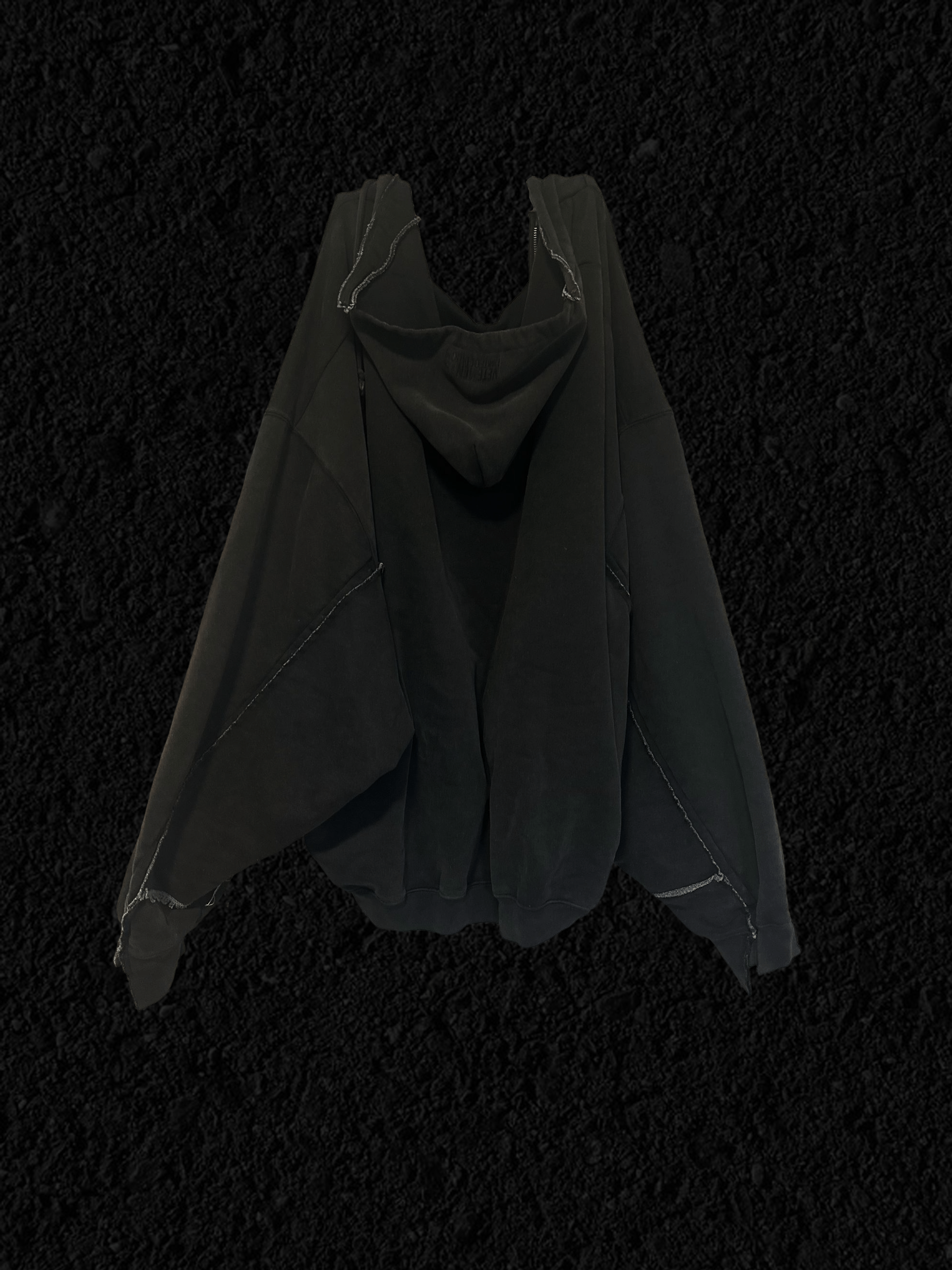 Vetements Vetements Cut Up Deconstructed Logo Zip Up Hoodie Size US M / EU 48-50 / 2 - 5 Thumbnail