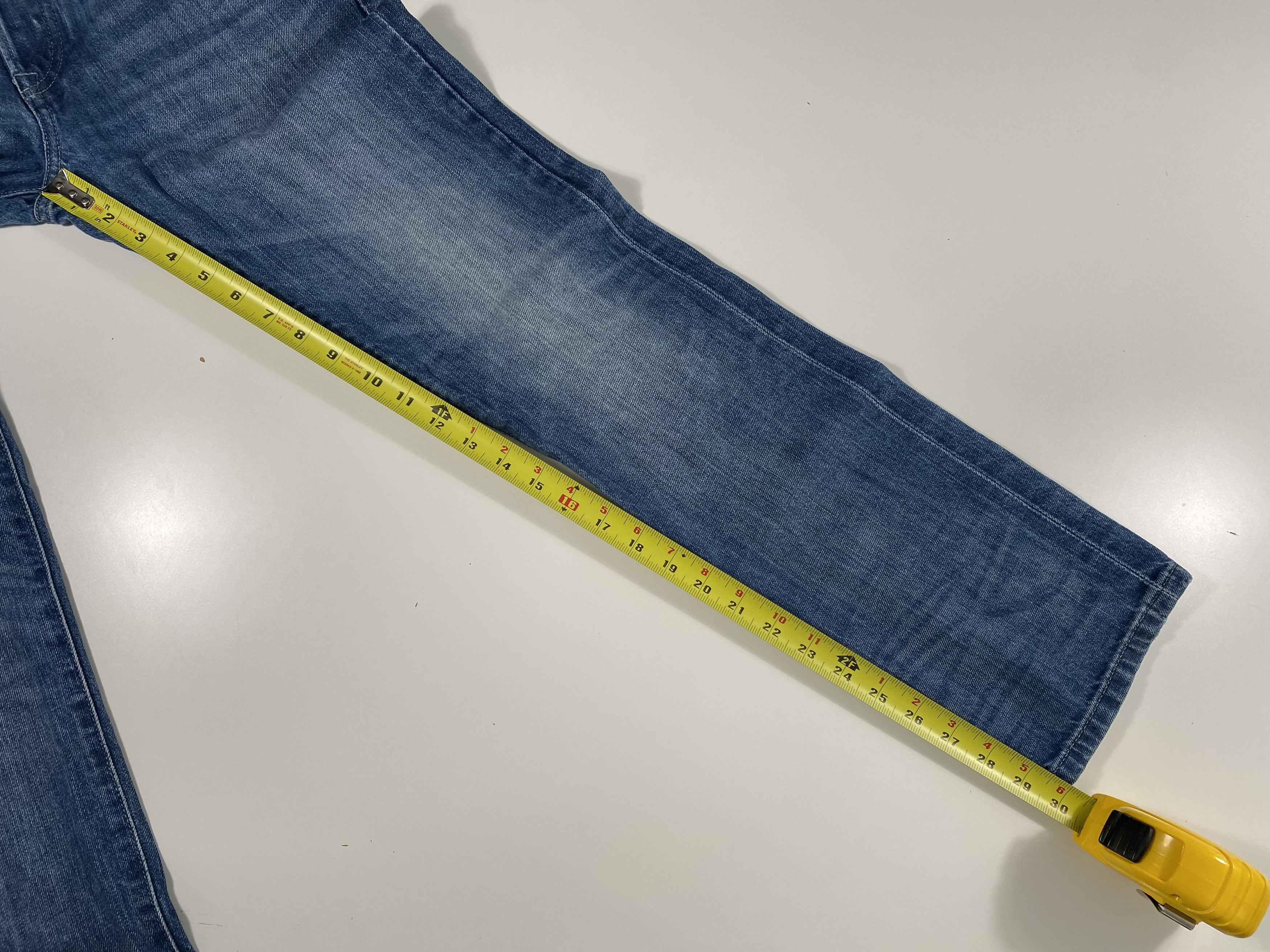 Gap × John Elliott John Elliott x GAP GQ JE Skinny S Blue Coast Jeans 30x30 Size US 30 / EU 46 - 9 Thumbnail